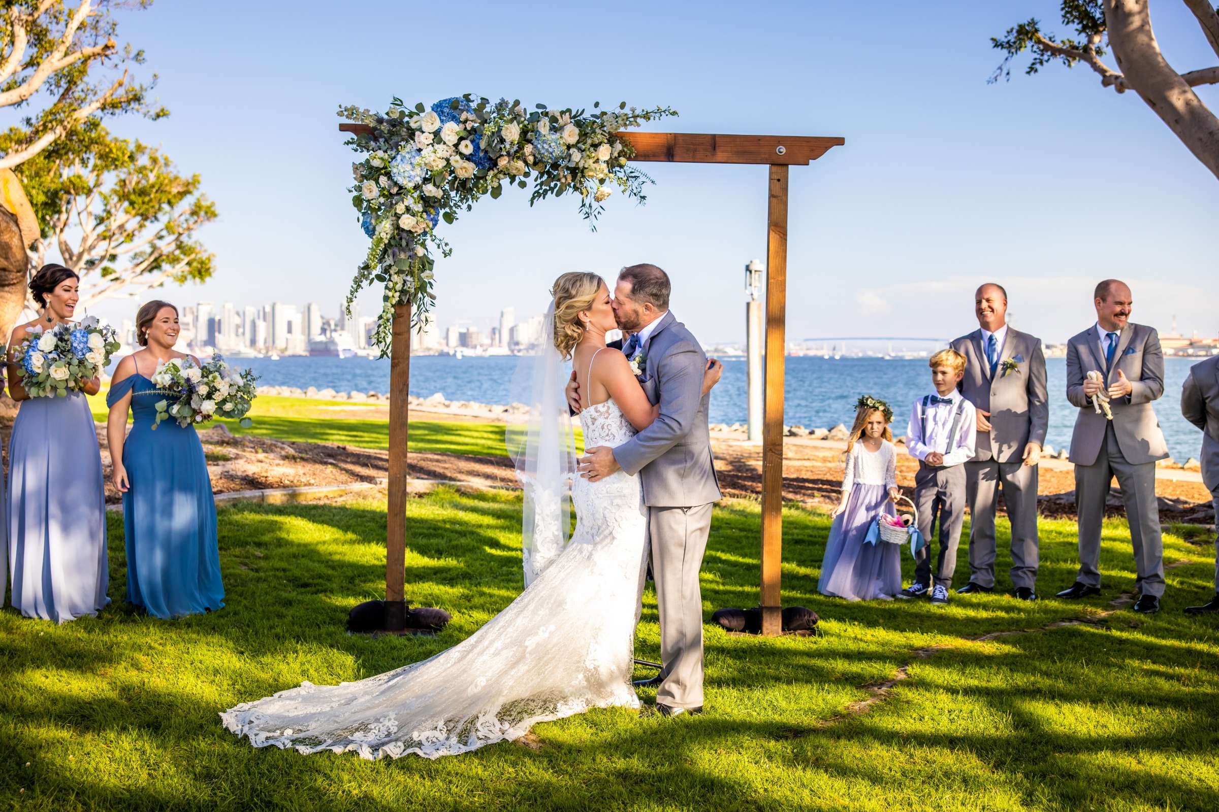 Harbor View Loft Wedding, Justine and Michael Wedding Photo #14 by True Photography