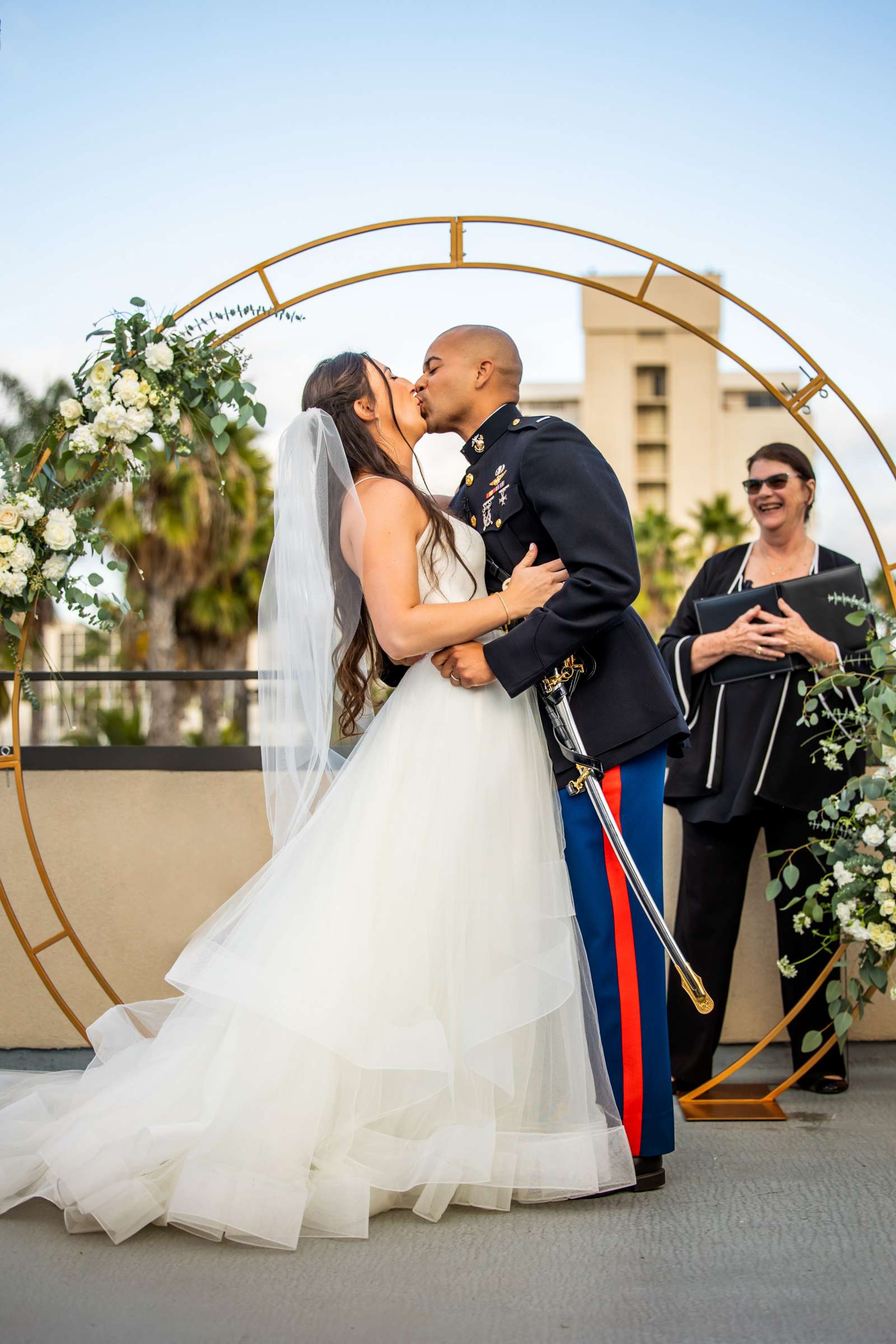 Harbor View Loft Wedding, Emily and Roberto Wedding Photo #93 by True Photography