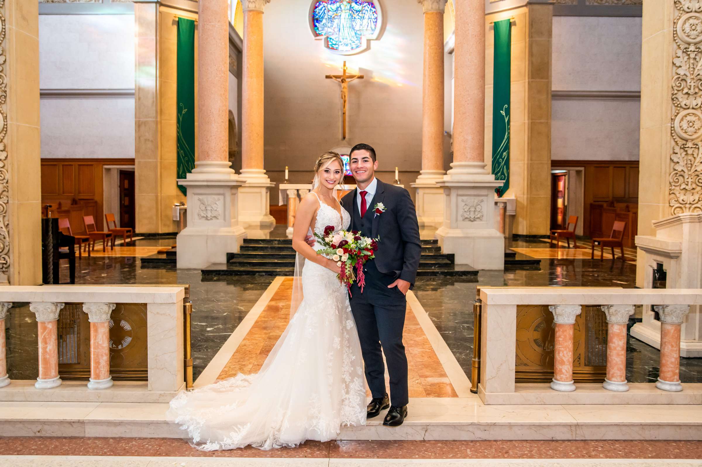 Scripps Seaside Forum Wedding coordinated by The Abbey Catering, Jaclyn and Tyler Wedding Photo #66 by True Photography