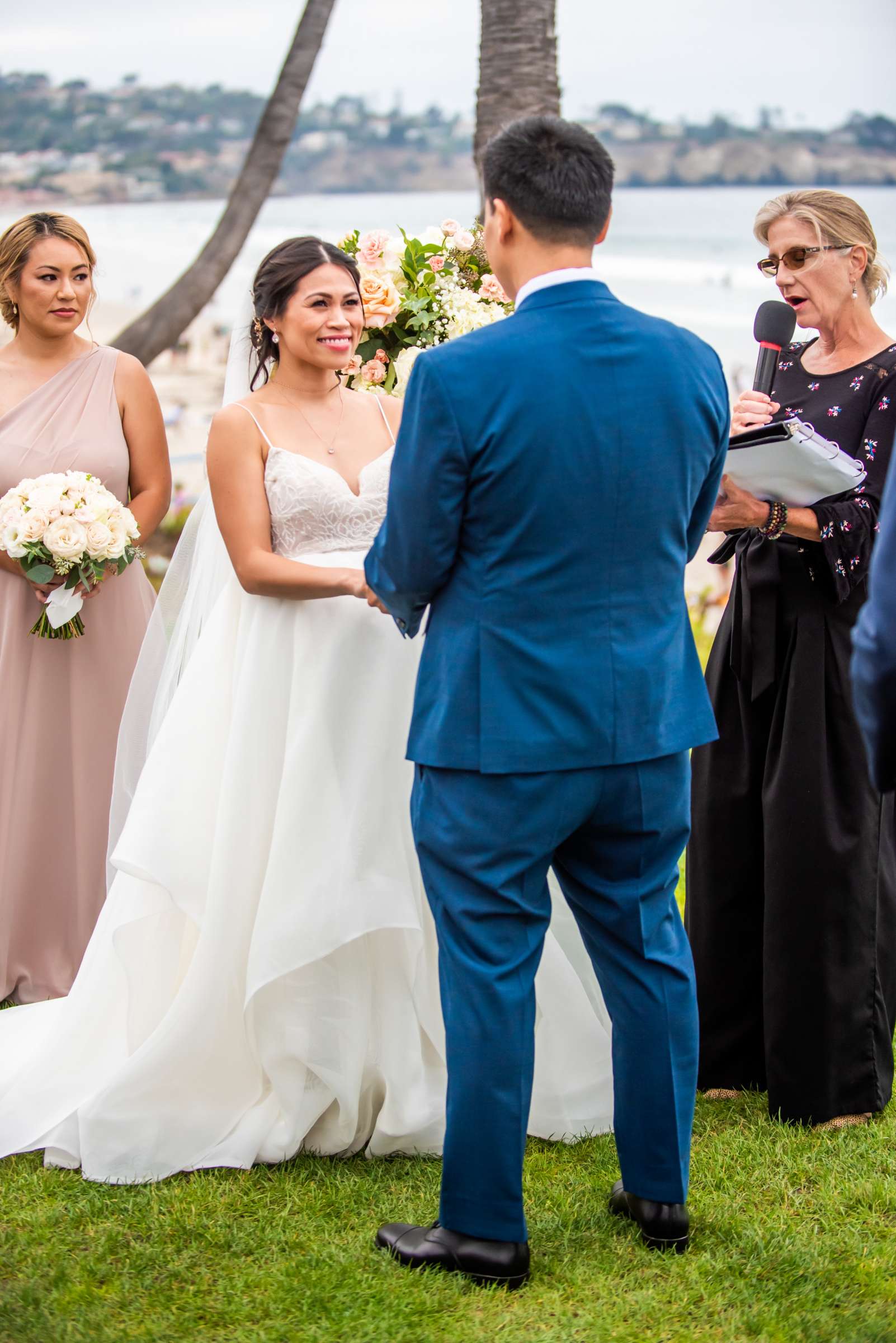 Scripps Seaside Forum Wedding coordinated by Willmus Weddings, Quynh and Tyler Wedding Photo #95 by True Photography