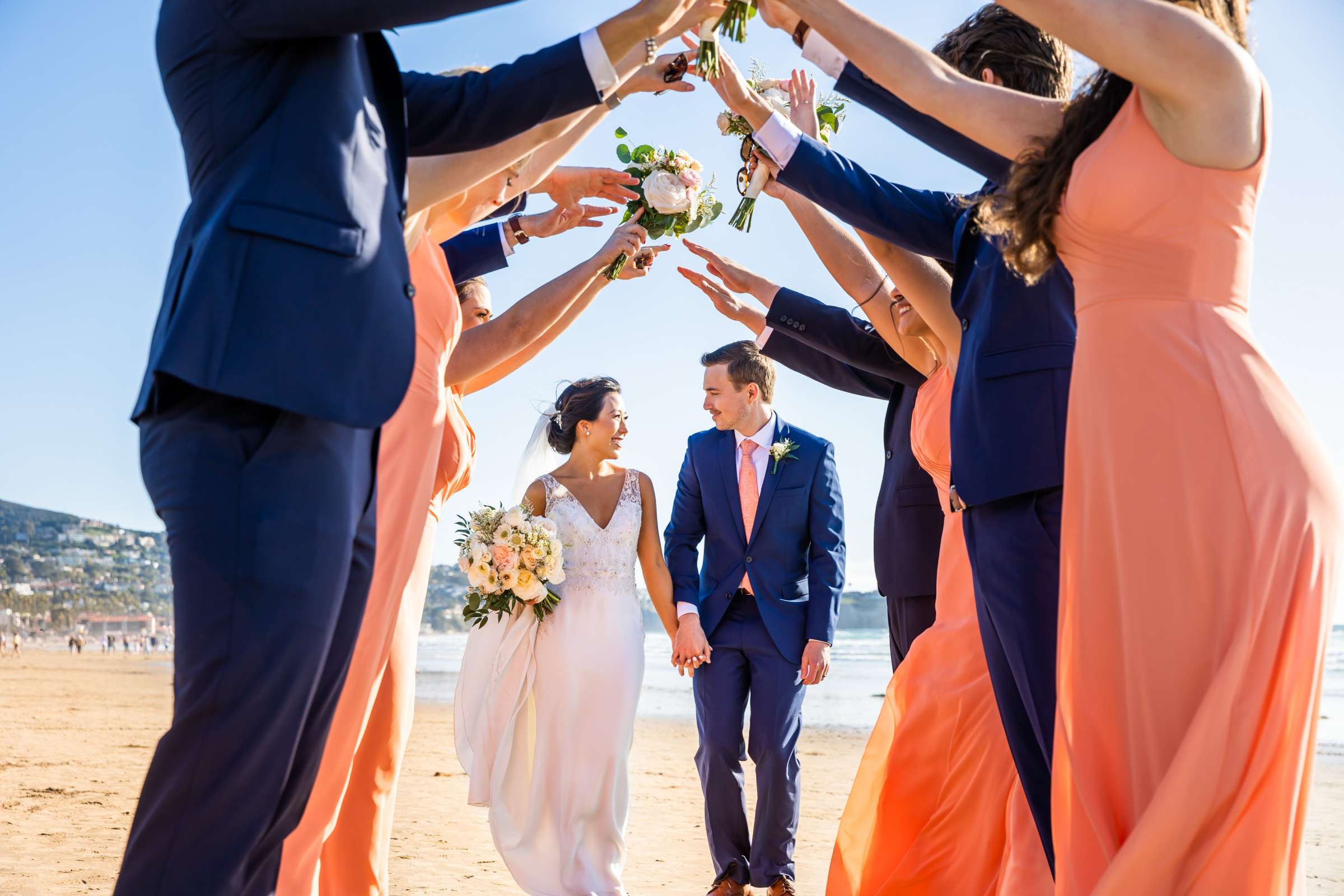 Scripps Seaside Forum Wedding coordinated by The Best Wedding For You, Brandi and Gregory Wedding Photo #10 by True Photography