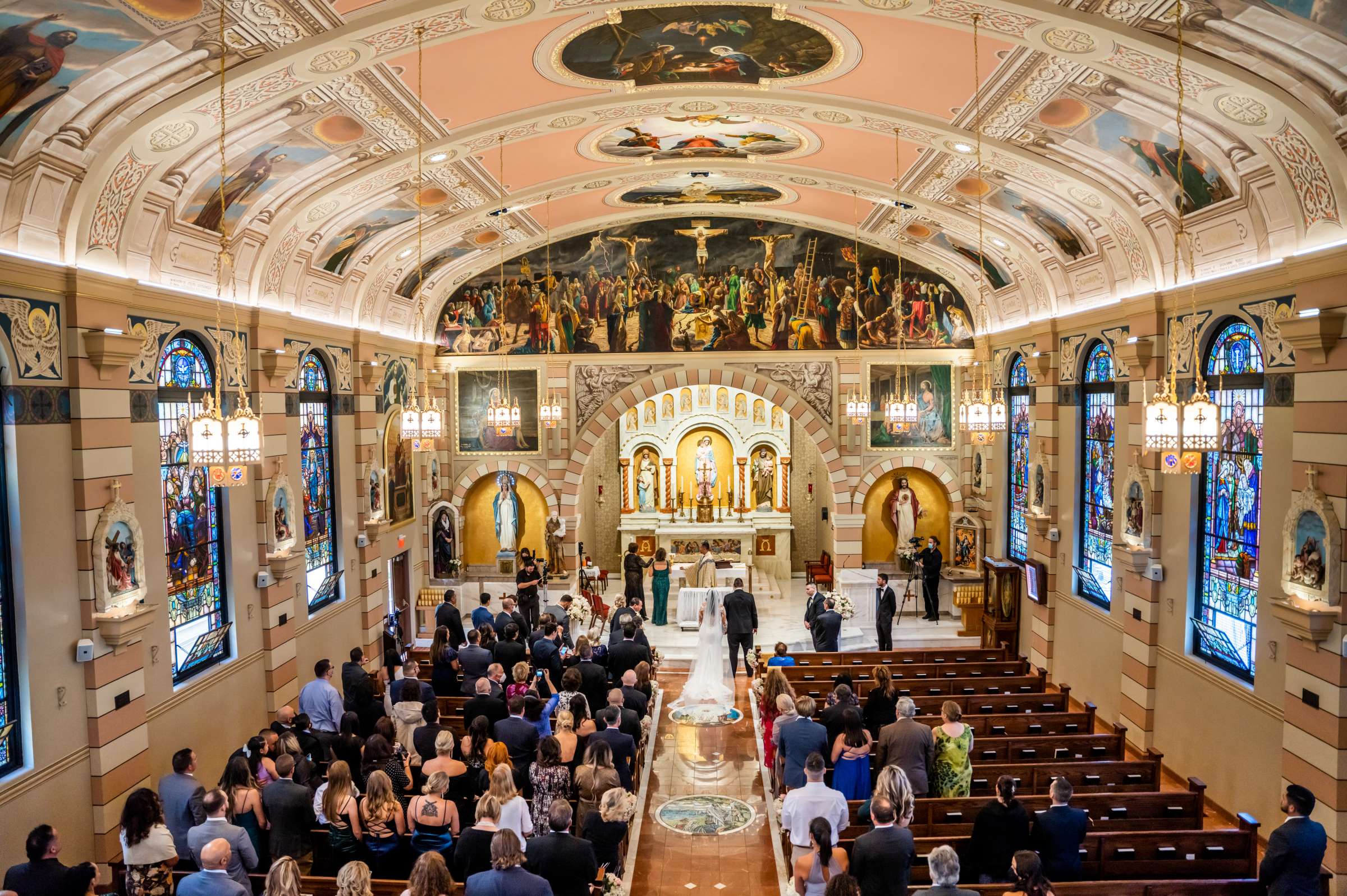 Our Lady of the Rosary Wedding coordinated by Events Inspired SD, Amanda and Phillip Wedding Photo #59 by True Photography