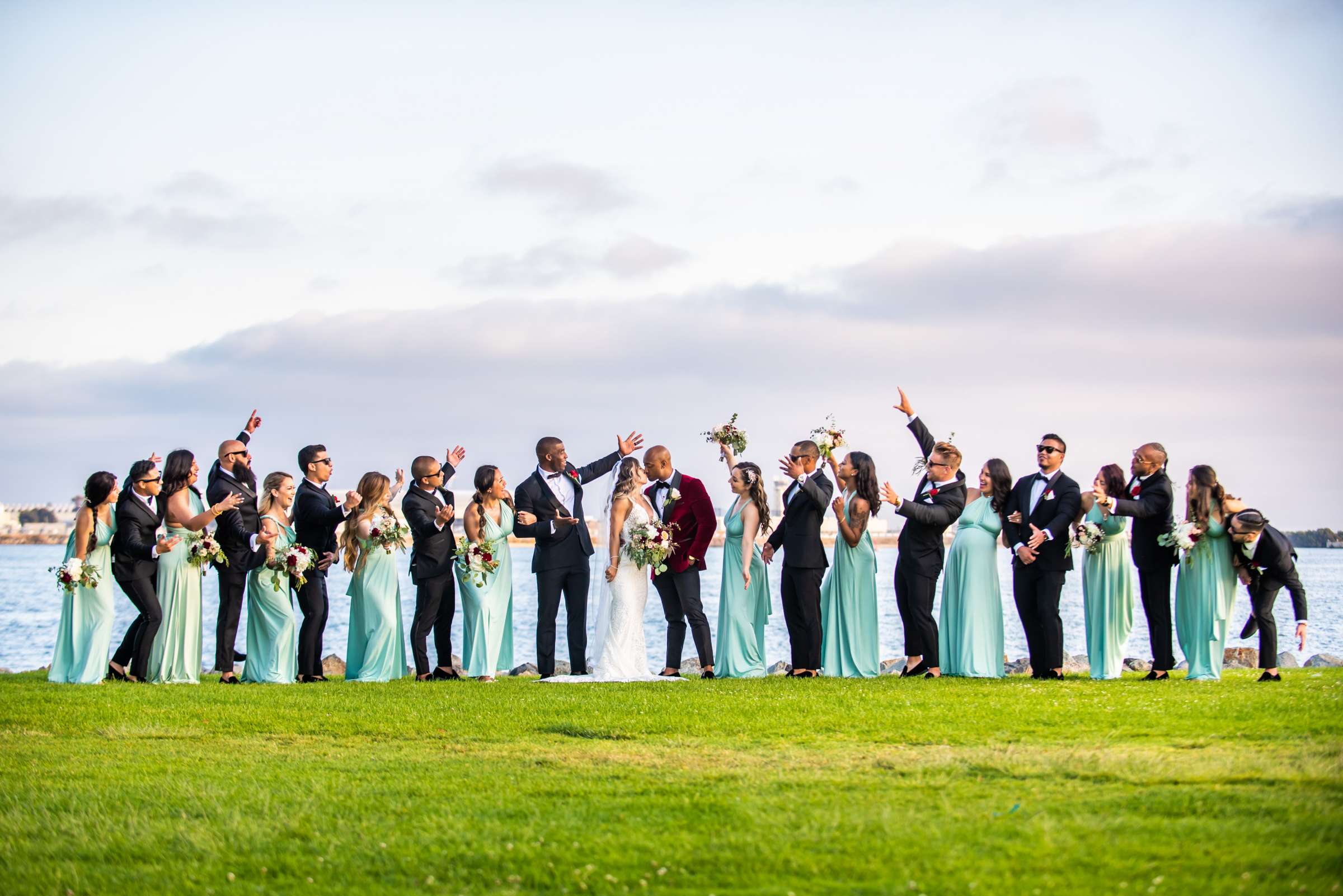 Harbor View Loft Wedding, Griselda and Joshua Wedding Photo #19 by True Photography