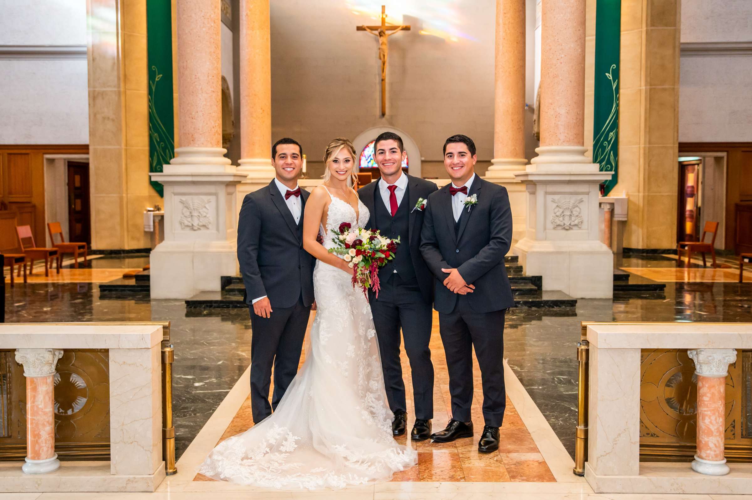 Scripps Seaside Forum Wedding coordinated by The Abbey Catering, Jaclyn and Tyler Wedding Photo #63 by True Photography