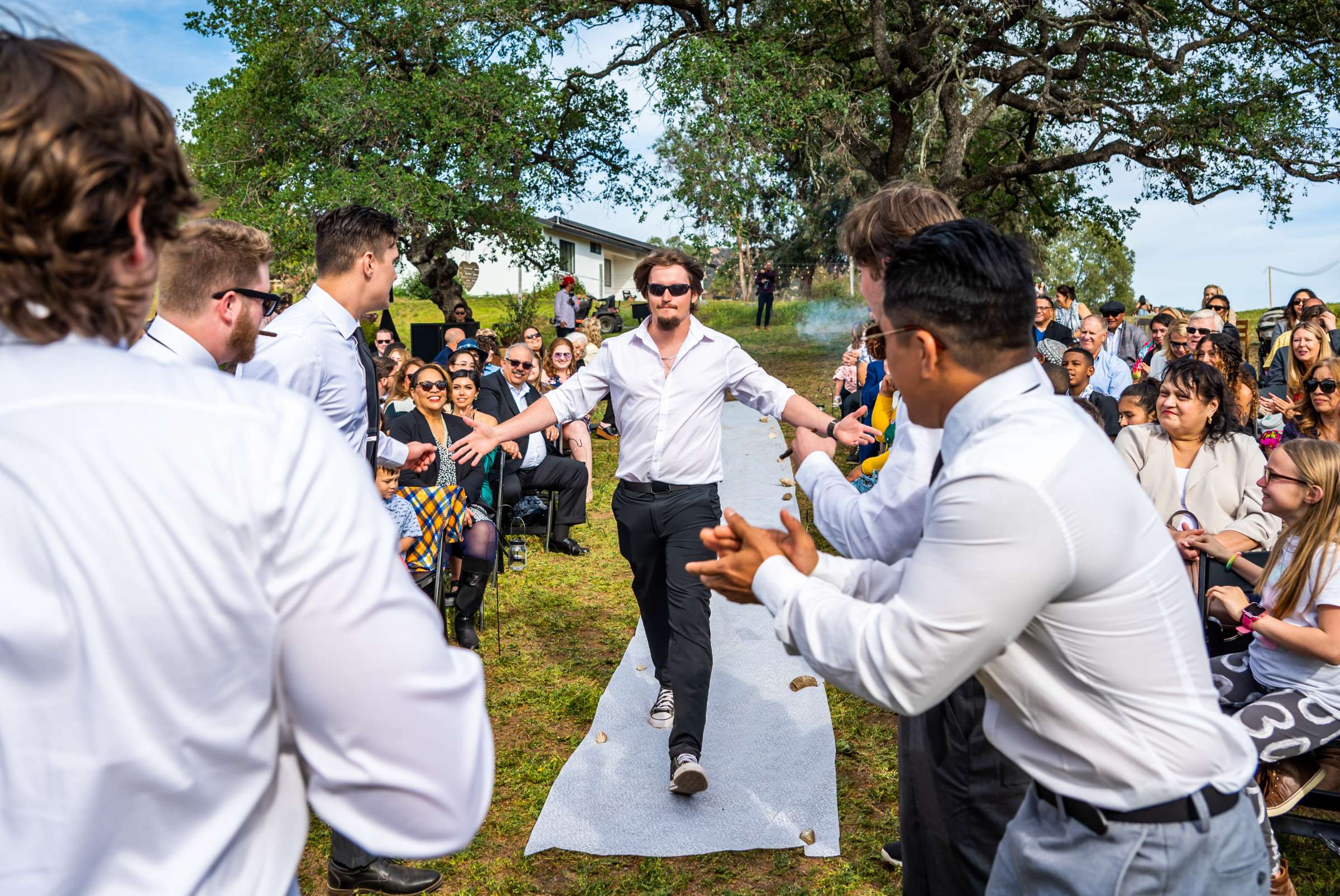 Private Residence Wedding, Coral and James Wedding Photo #12 by True Photography