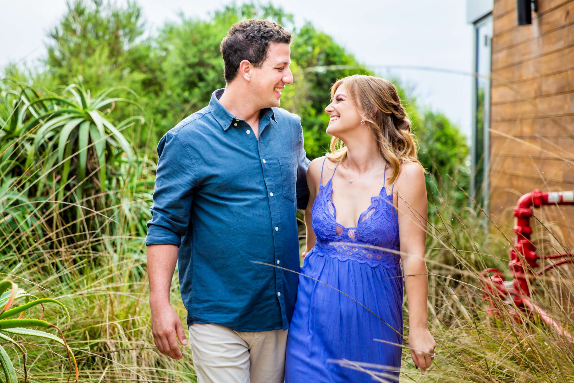 Scripps Seaside Forum Engagement, Maren and Chris Engagement Photo #12 by True Photography