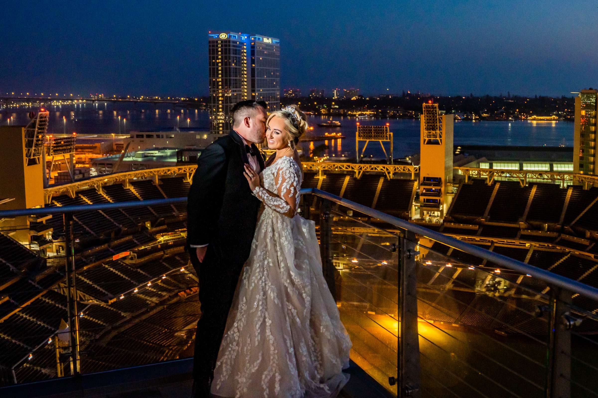 The Ultimate Skybox Wedding coordinated by Creative Affairs Inc, Chelsea and Jon Wedding Photo #8 by True Photography