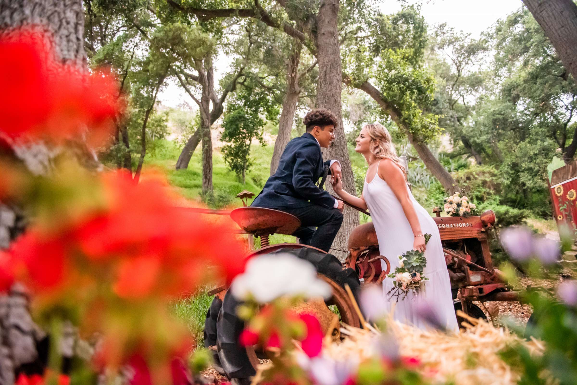 Shadybrook Farmhouse Wedding, Young Love Wedding Photo #4 by True Photography