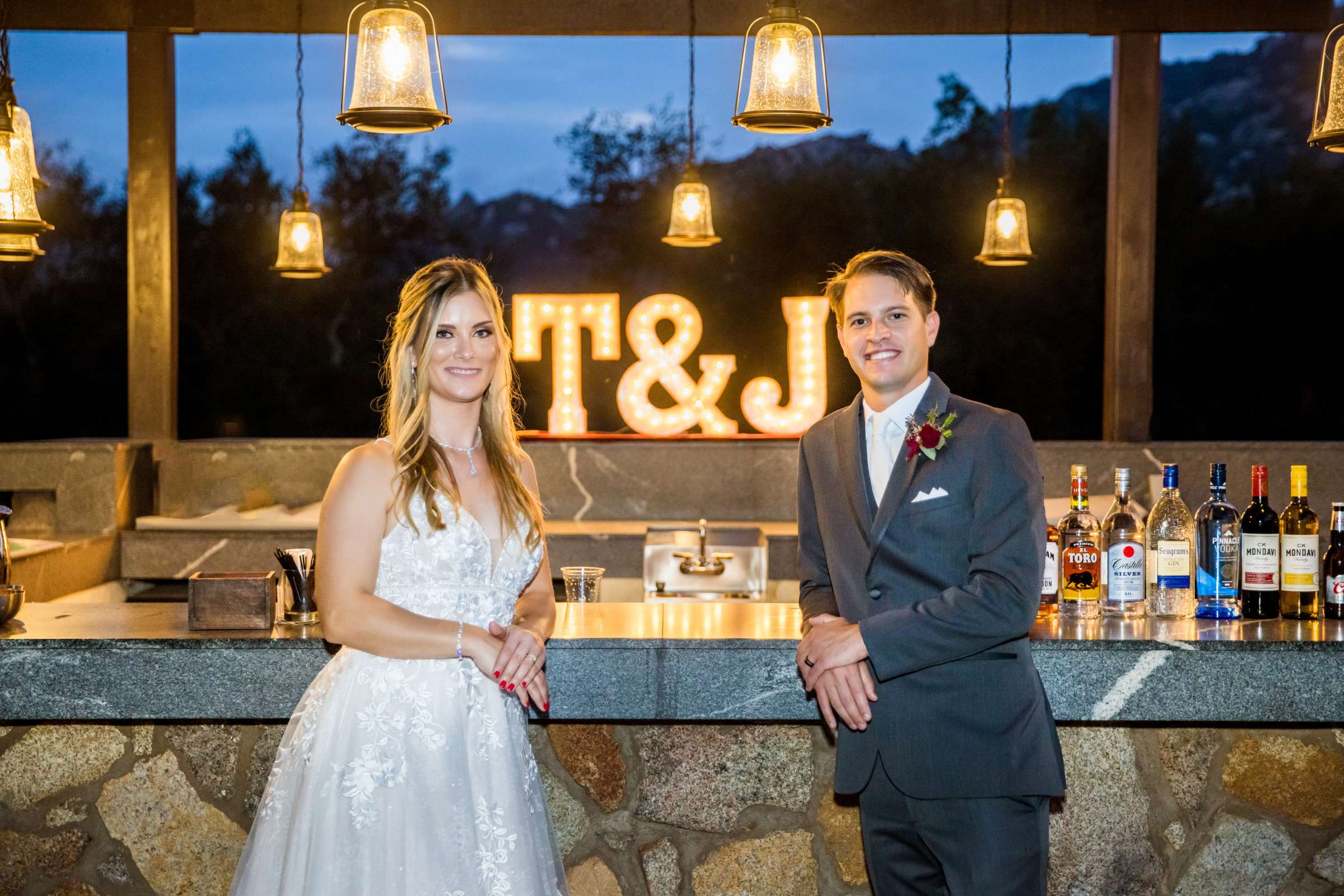 Mt Woodson Castle Event, Jennifer and Travis Reception Event Photo #87 by True Photography