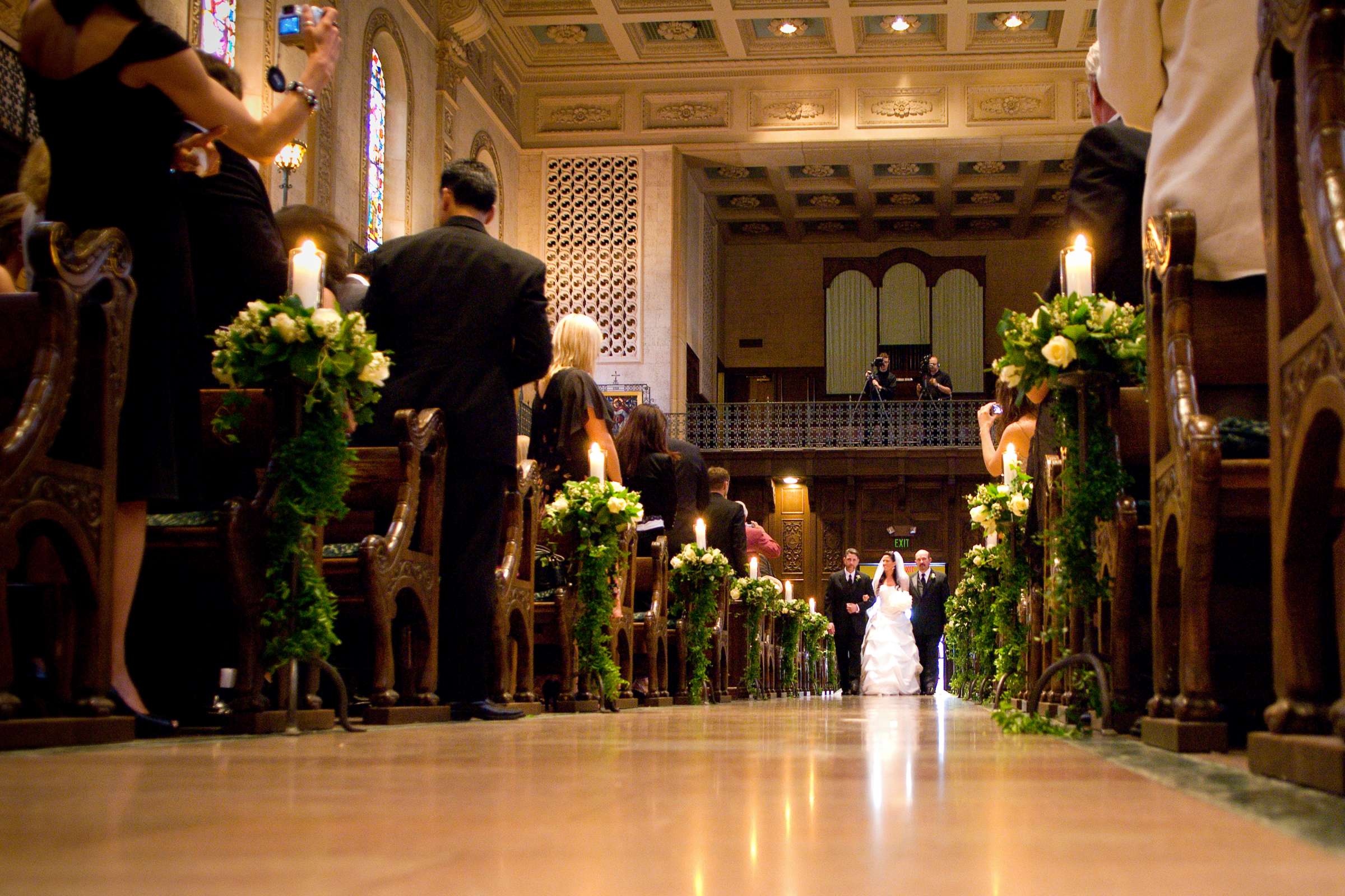 Church at Hotel Del Coronado Wedding, Vanessa and Matt Wedding Photo #25 by True Photography