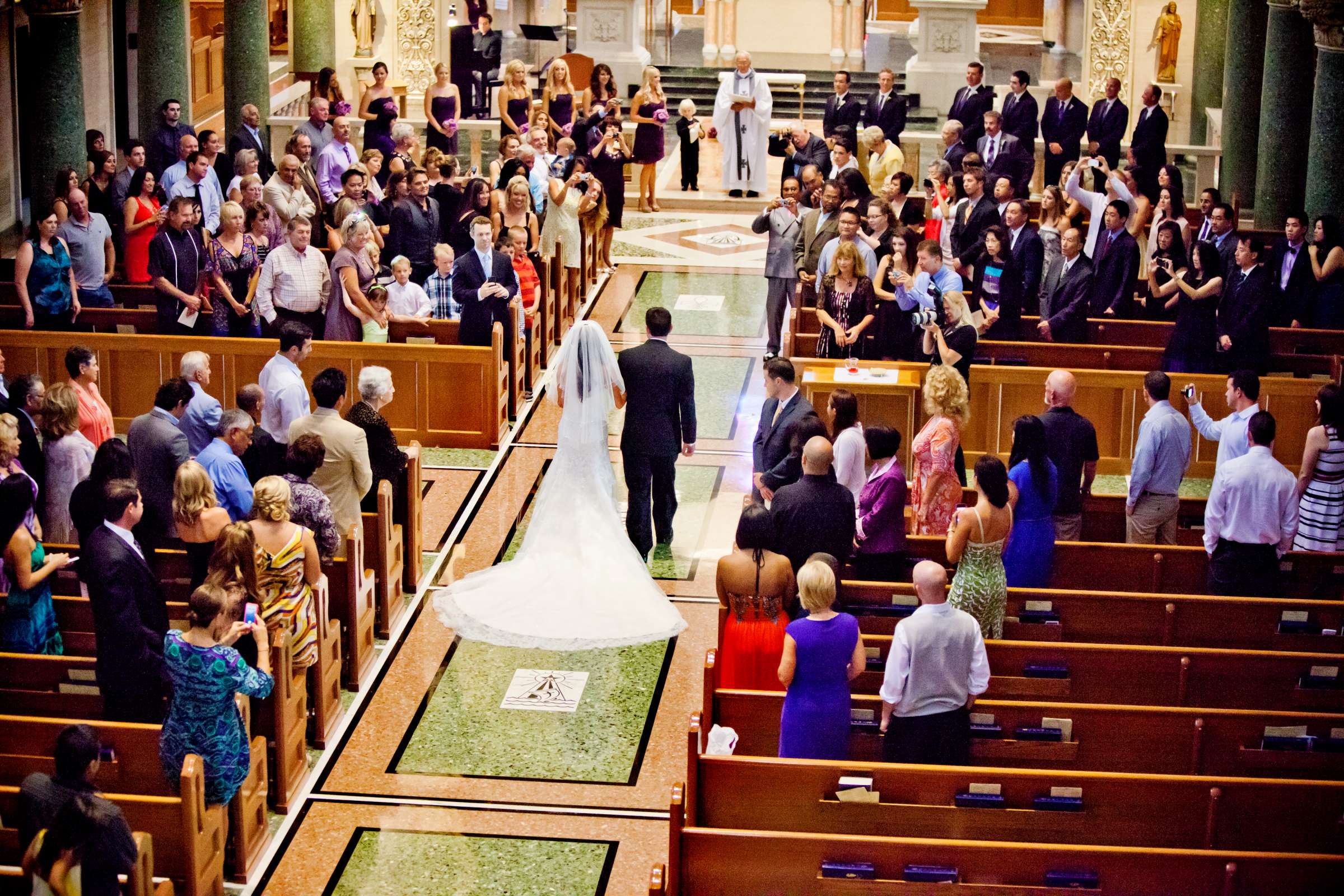 Church at Wedding, Stephanie and Michael Wedding Photo #72575 by True Photography