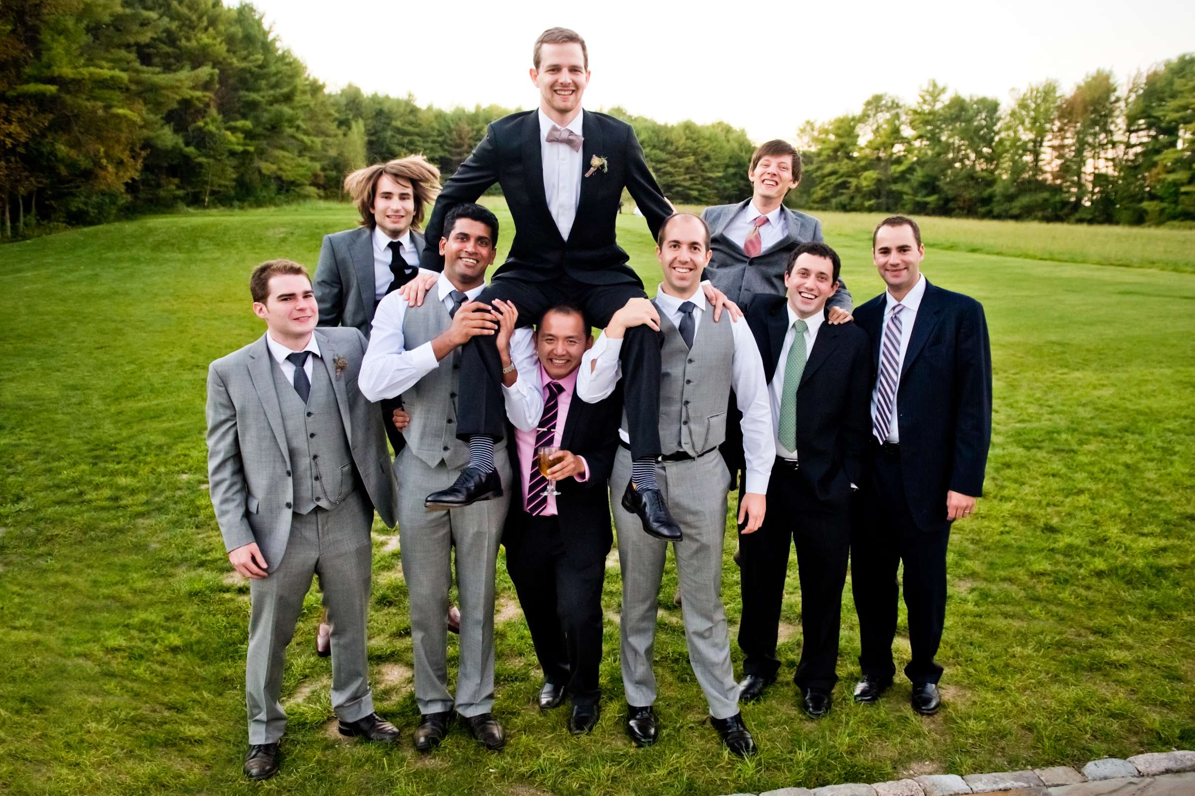 Barn at Flanagan Farms Wedding coordinated by A Family Affair, Colleen and Russell Wedding Photo #74 by True Photography