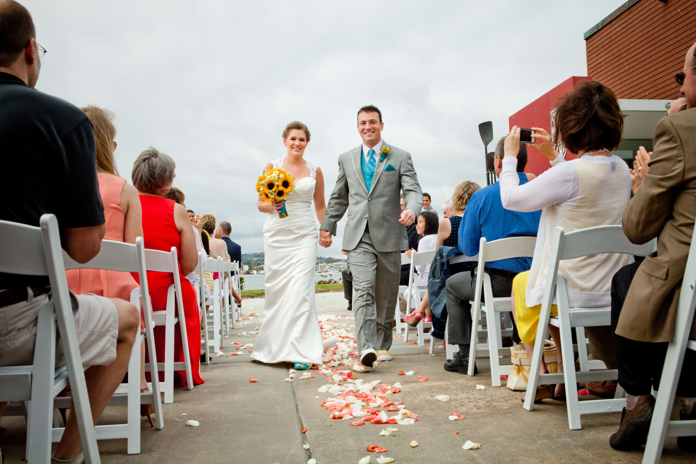 San Diego Rowing Club | The Garty Pavilion Wedding coordinated by The Best Wedding For You, Betsy and Scott Wedding Photo #119260 by True Photography