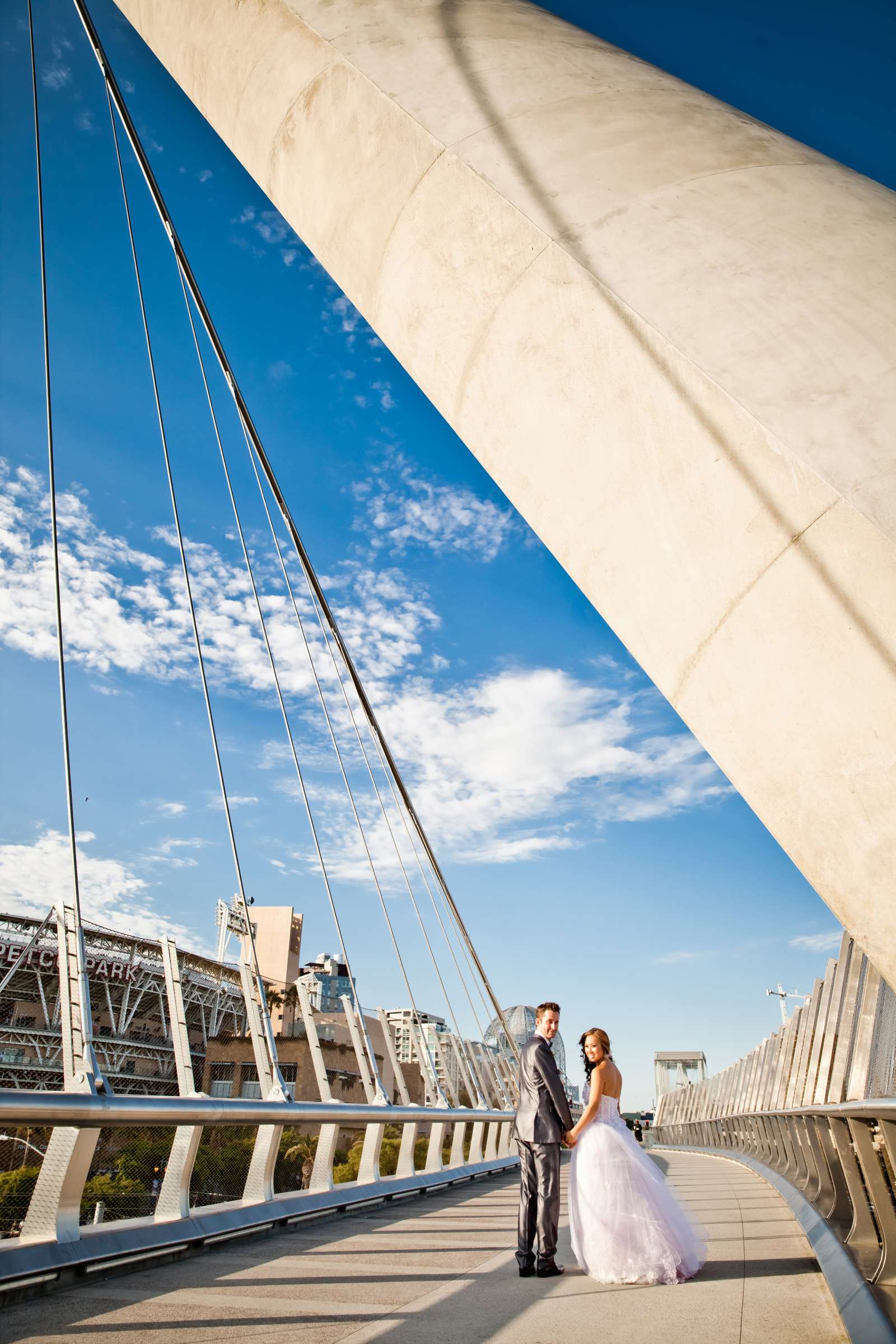 San Diego Central Library Wedding coordinated by Chic Reverie by Jenna, Ava and Joel Wedding Photo #7 by True Photography