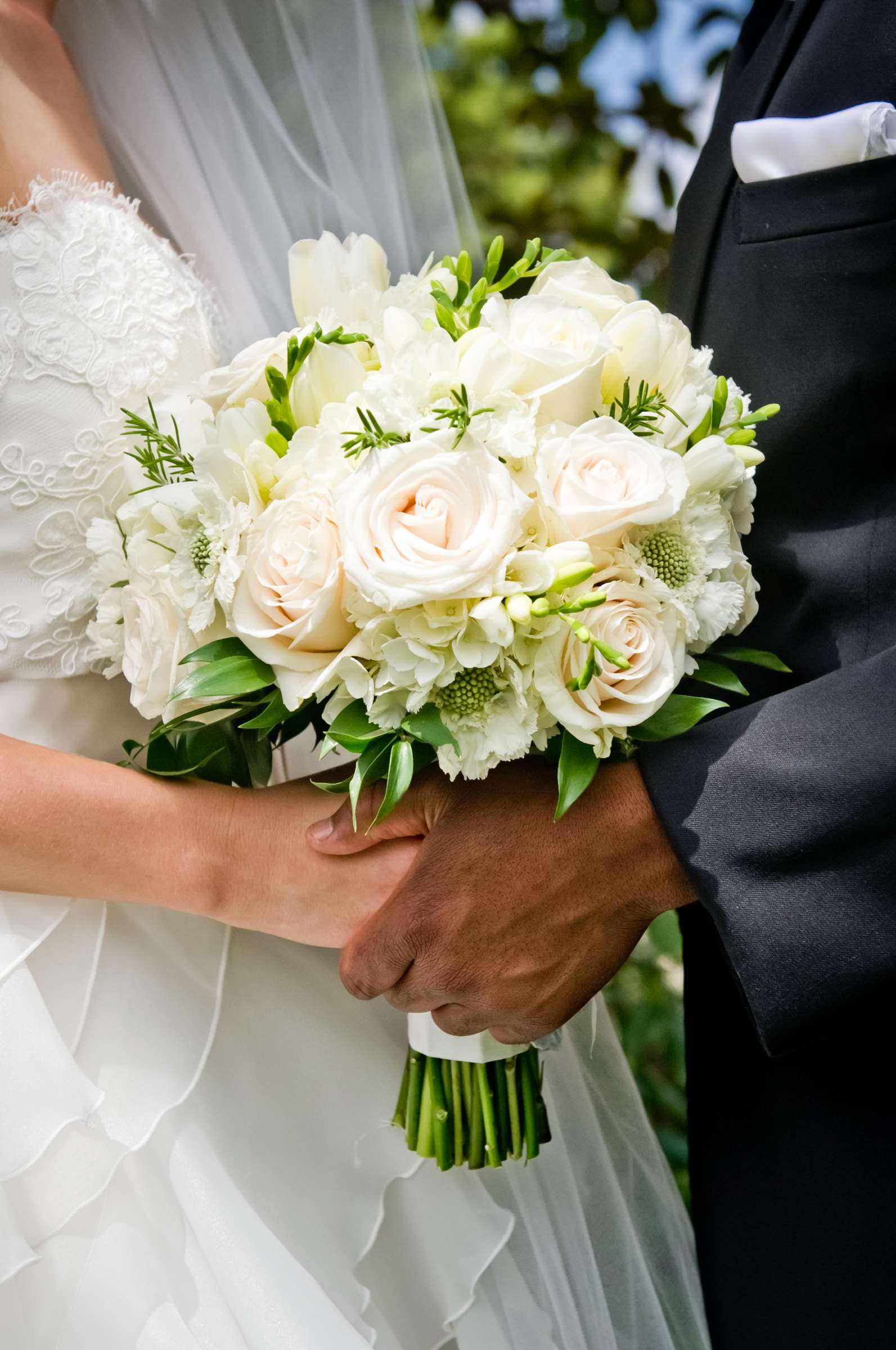 Bouquet, Flowers at The Inn at Rancho Santa Fe Wedding coordinated by CZ Events, Michelle and Hyatt Wedding Photo #23 by True Photography