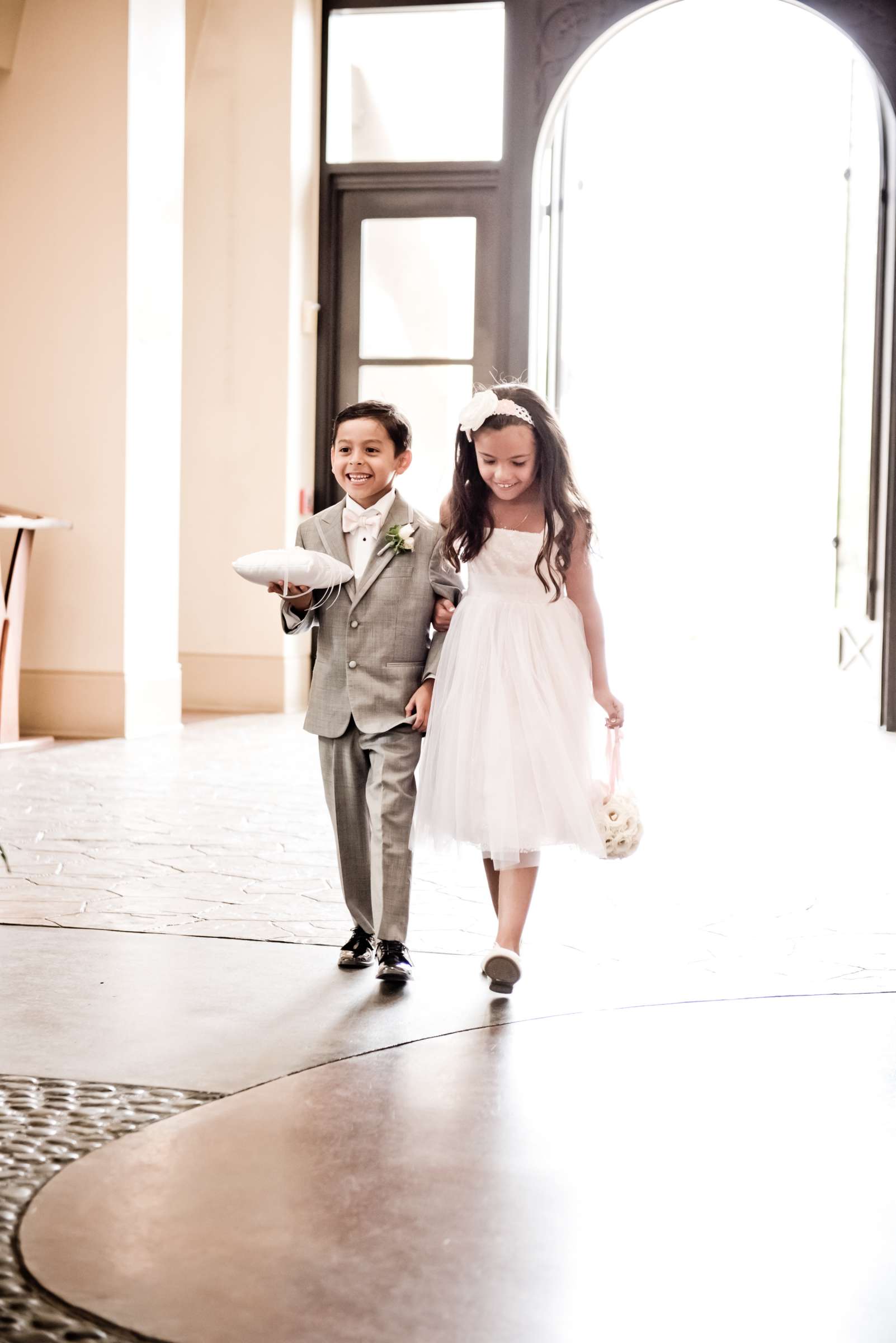 Flower Girl at Scripps Seaside Forum Wedding coordinated by EverAfter Events, Cecilia and Dan Wedding Photo #127842 by True Photography