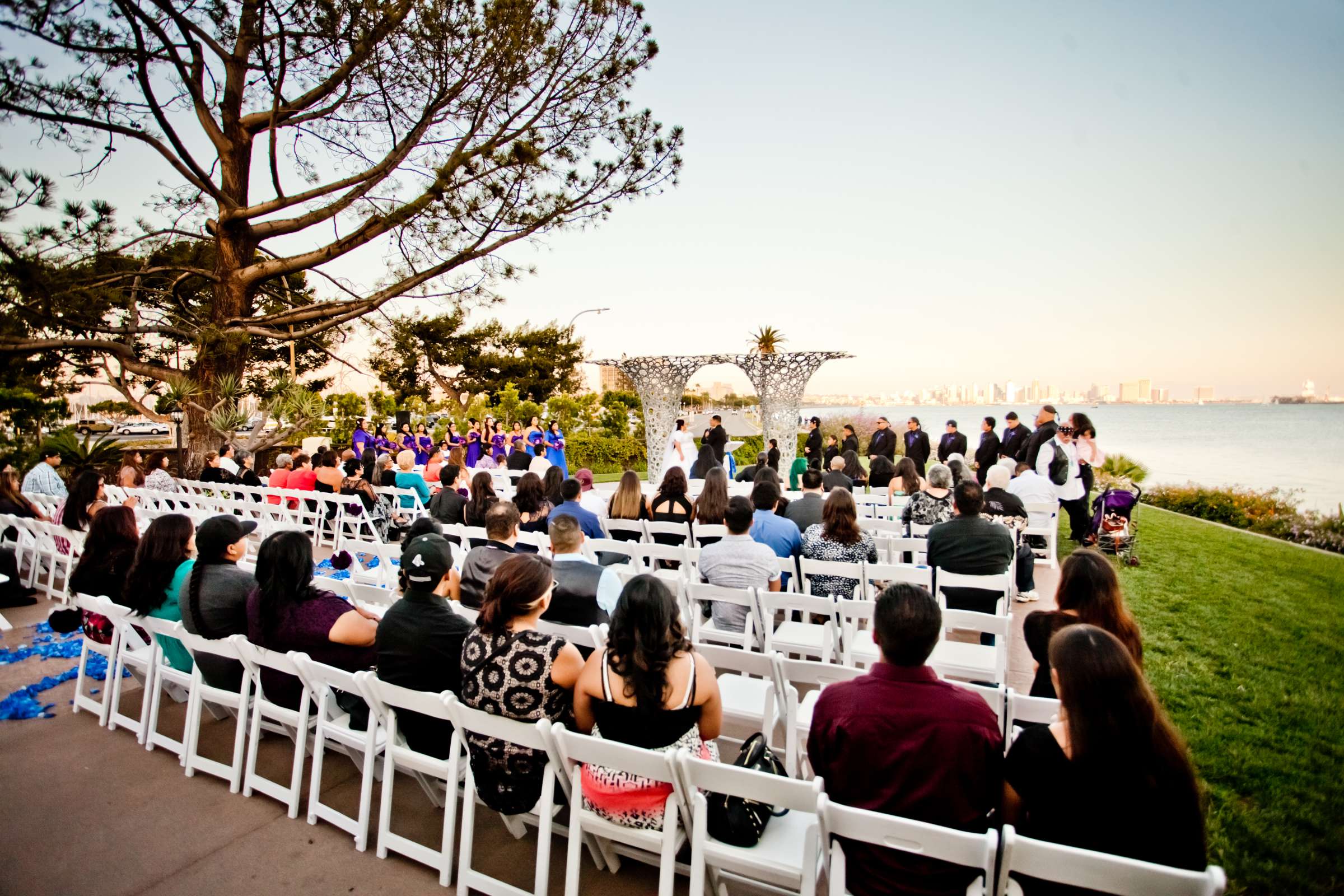 Ceremony at Tom Ham's Lighthouse Wedding coordinated by I Do Weddings, Denielle and Martin Wedding Photo #29 by True Photography