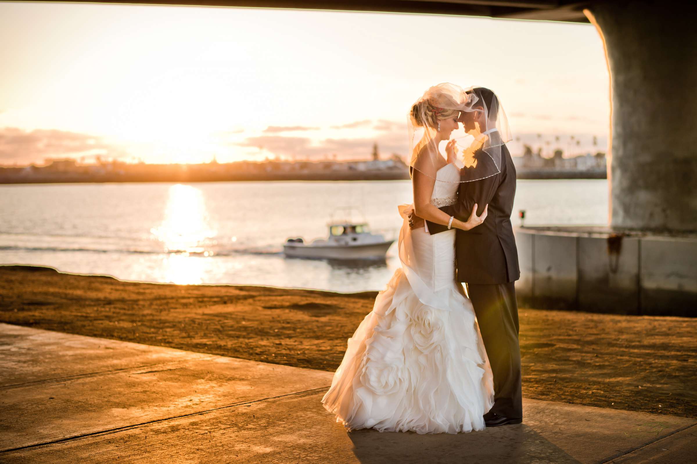 Beach at The Dana on Mission Bay Wedding coordinated by I Do Weddings, Heather and James Wedding Photo #12 by True Photography