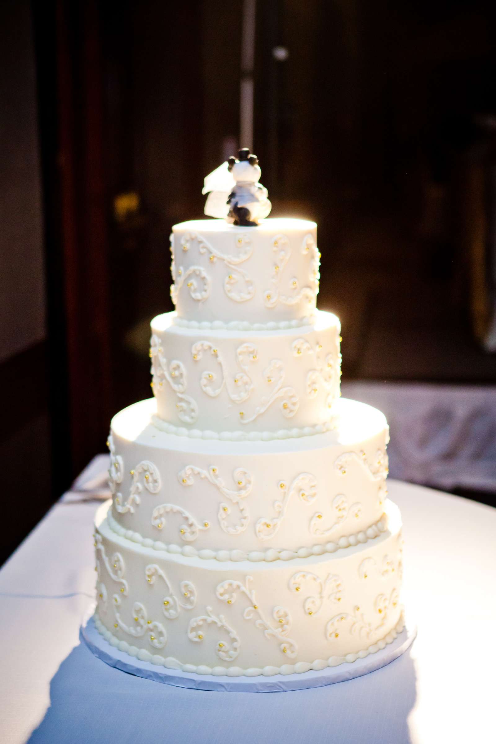 Cake at Hyatt Regency Mission Bay Wedding coordinated by Amy June Weddings & Events, Rachel and Alexander Wedding Photo #32 by True Photography