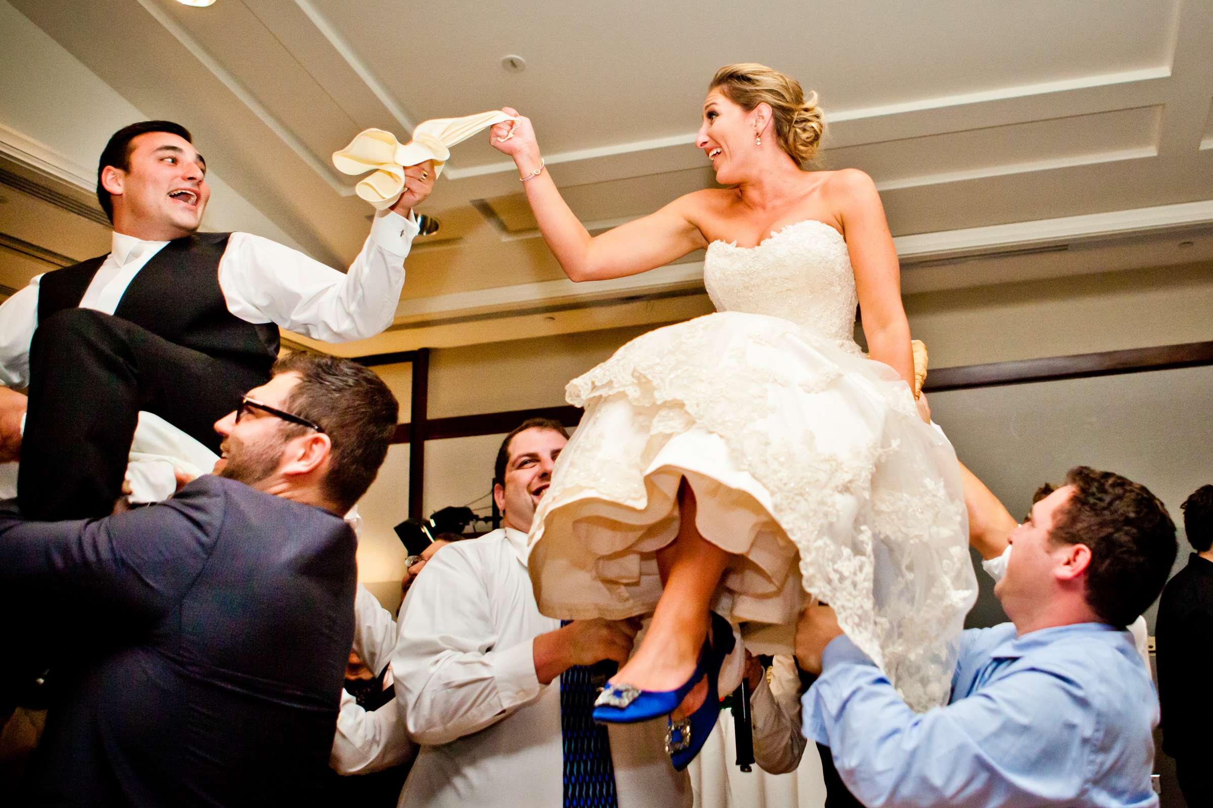 Hora at Hyatt Regency Mission Bay Wedding coordinated by Amy June Weddings & Events, Rachel and Alexander Wedding Photo #40 by True Photography