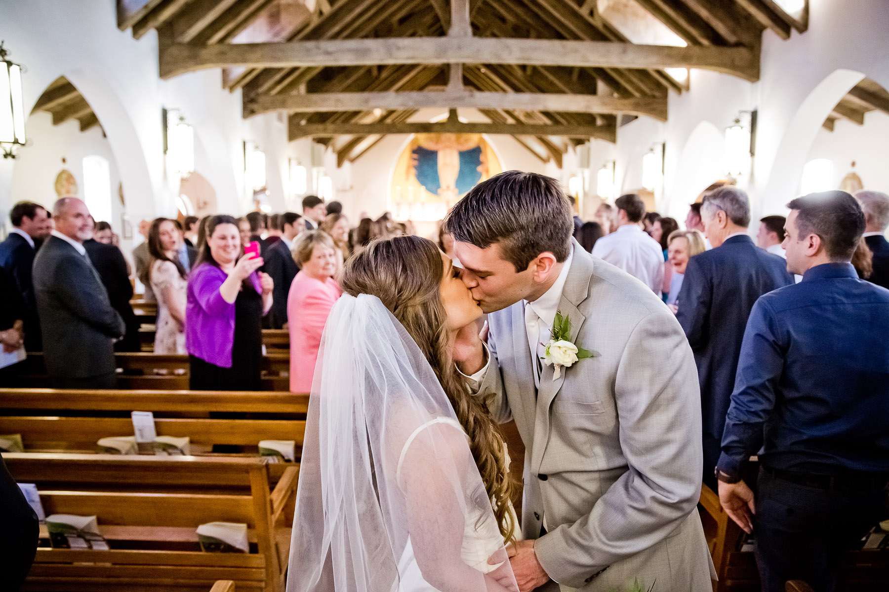 Ceremony at Scripps Seaside Forum Wedding coordinated by Diane Christine Events, Jacqueline and Ross Wedding Photo #142338 by True Photography