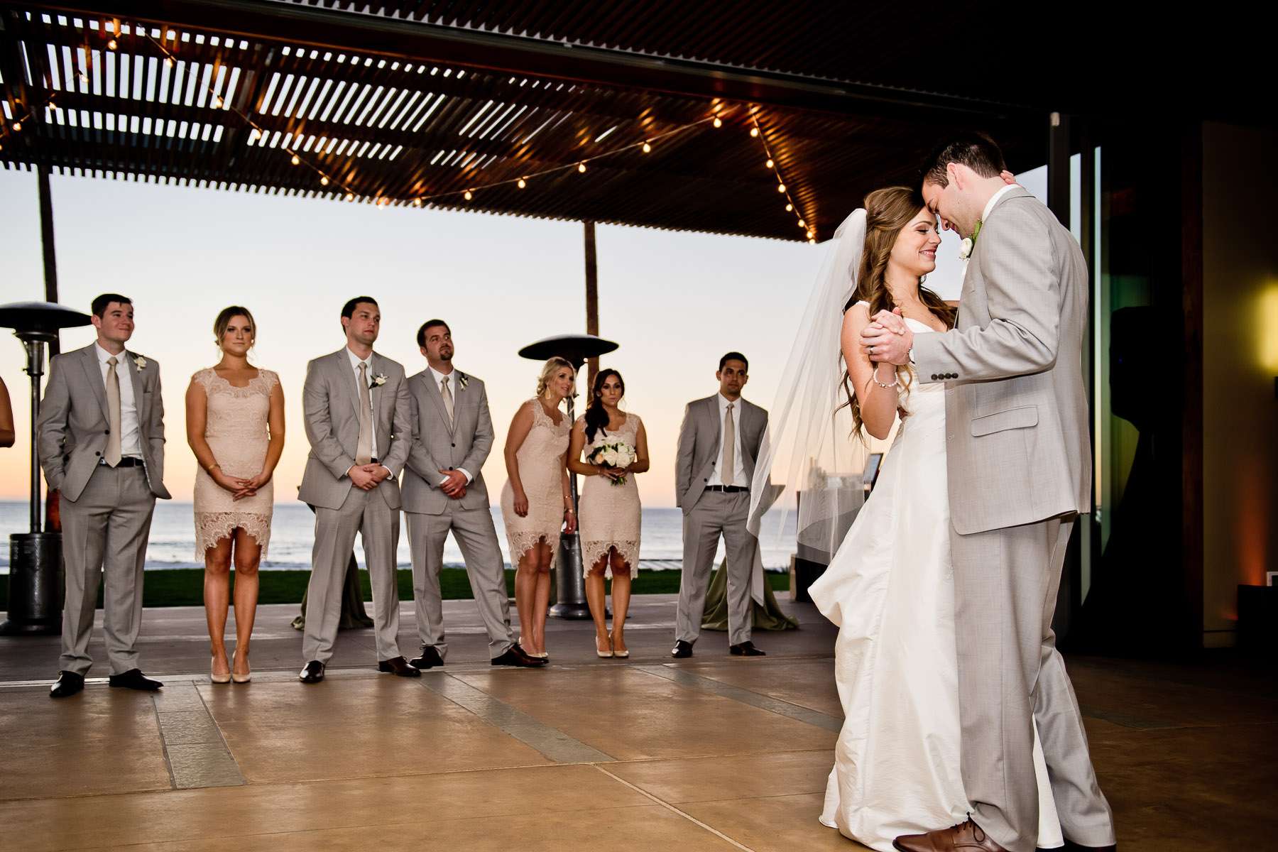 First Dance at Scripps Seaside Forum Wedding coordinated by Diane Christine Events, Jacqueline and Ross Wedding Photo #142344 by True Photography