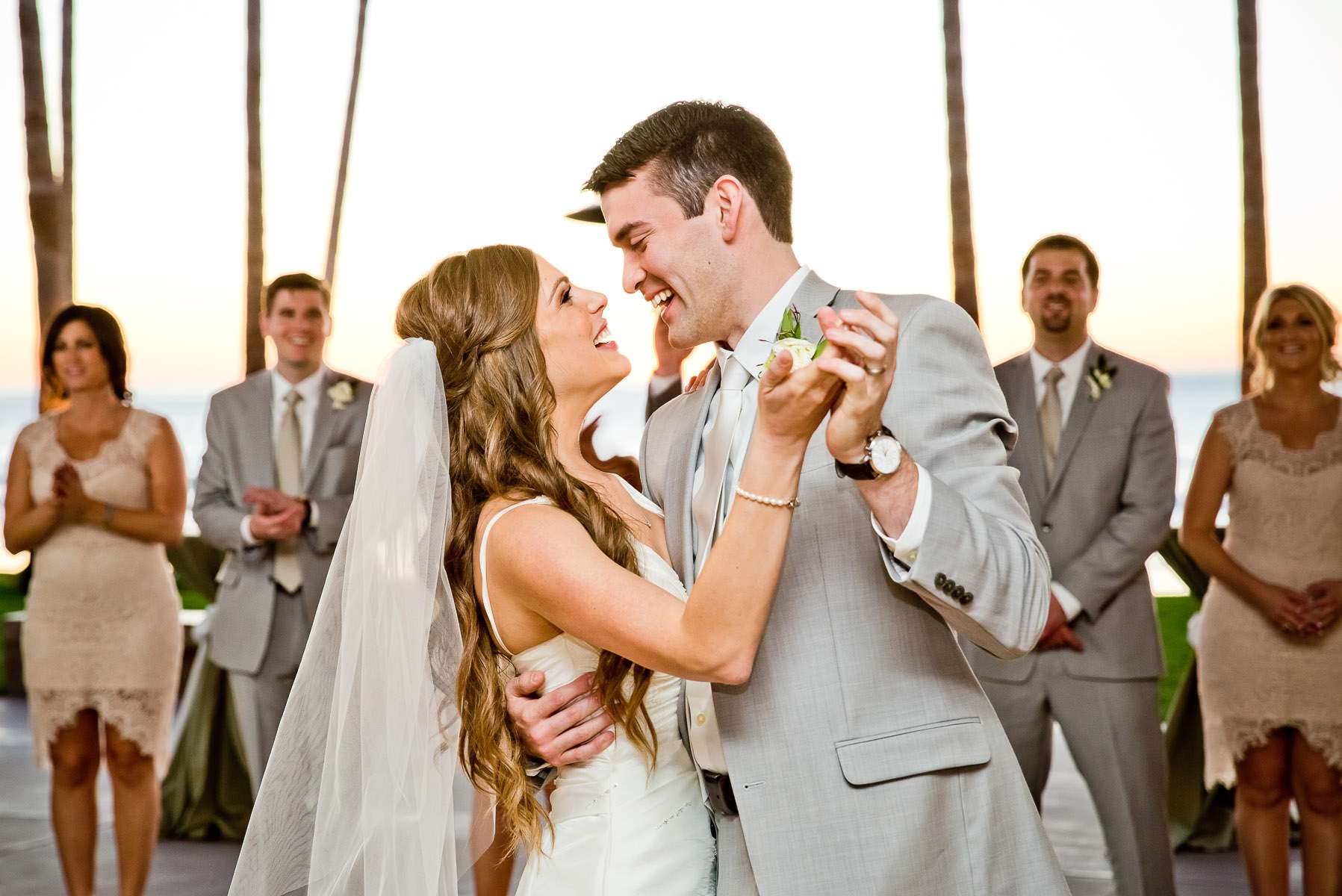 First Dance at Scripps Seaside Forum Wedding coordinated by Diane Christine Events, Jacqueline and Ross Wedding Photo #142345 by True Photography