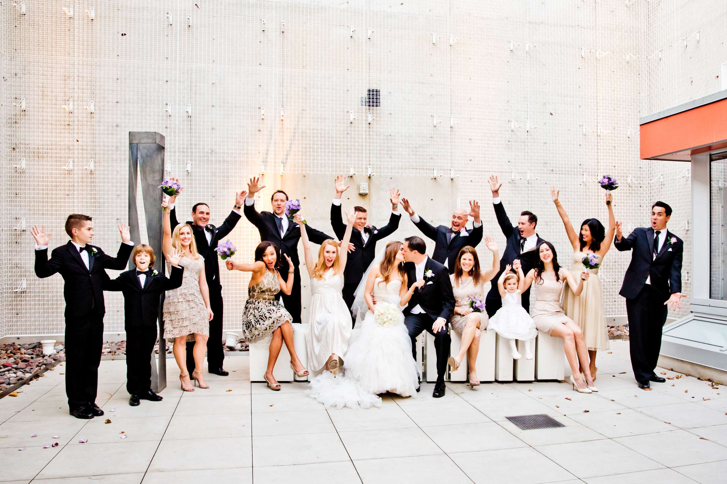 San Diego Central Library Wedding coordinated by Josefina Events, Becky and Jimmy Wedding Photo #143360 by True Photography