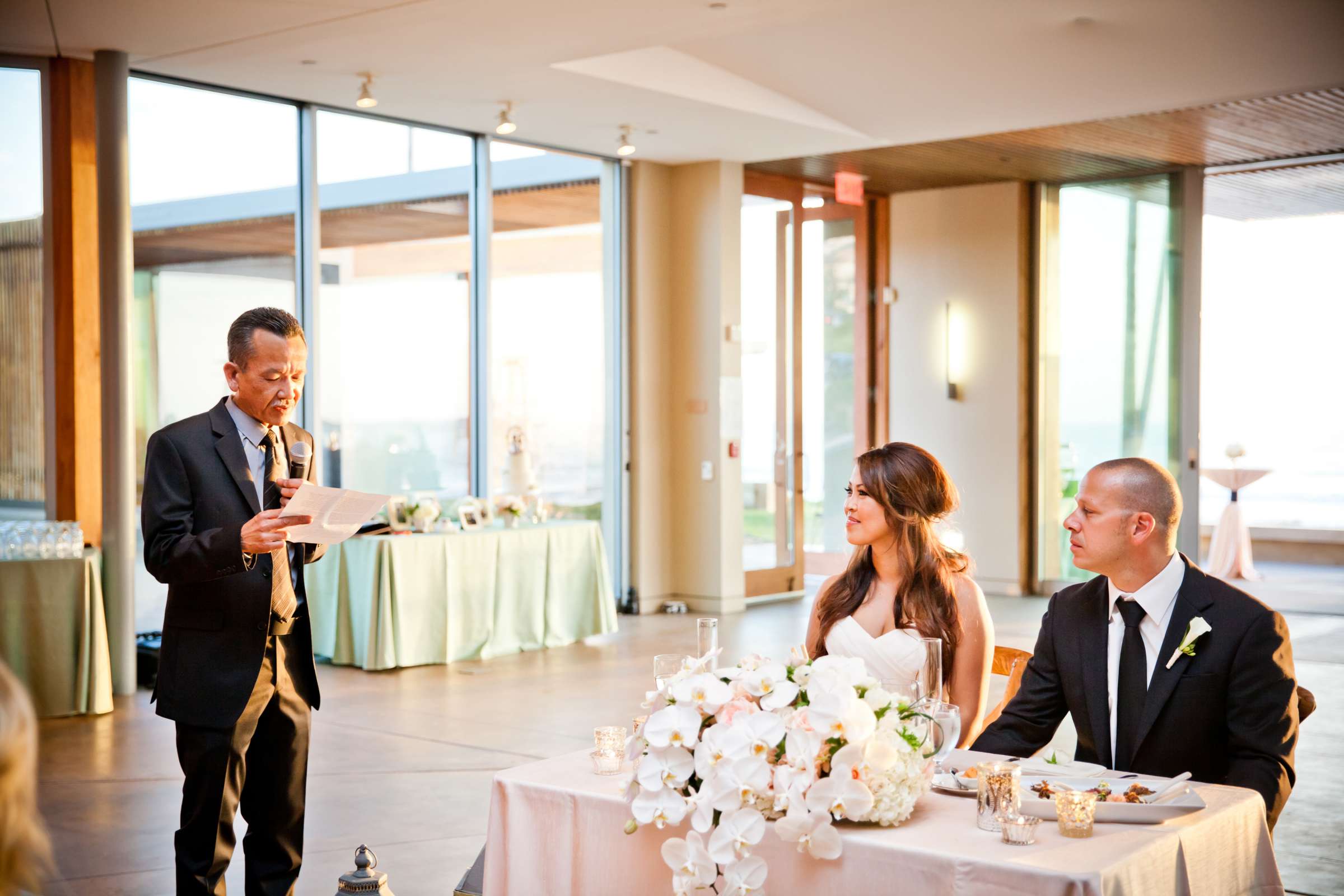 Scripps Seaside Forum Wedding coordinated by Creative Affairs Inc, Kristeen and Luke Wedding Photo #150136 by True Photography