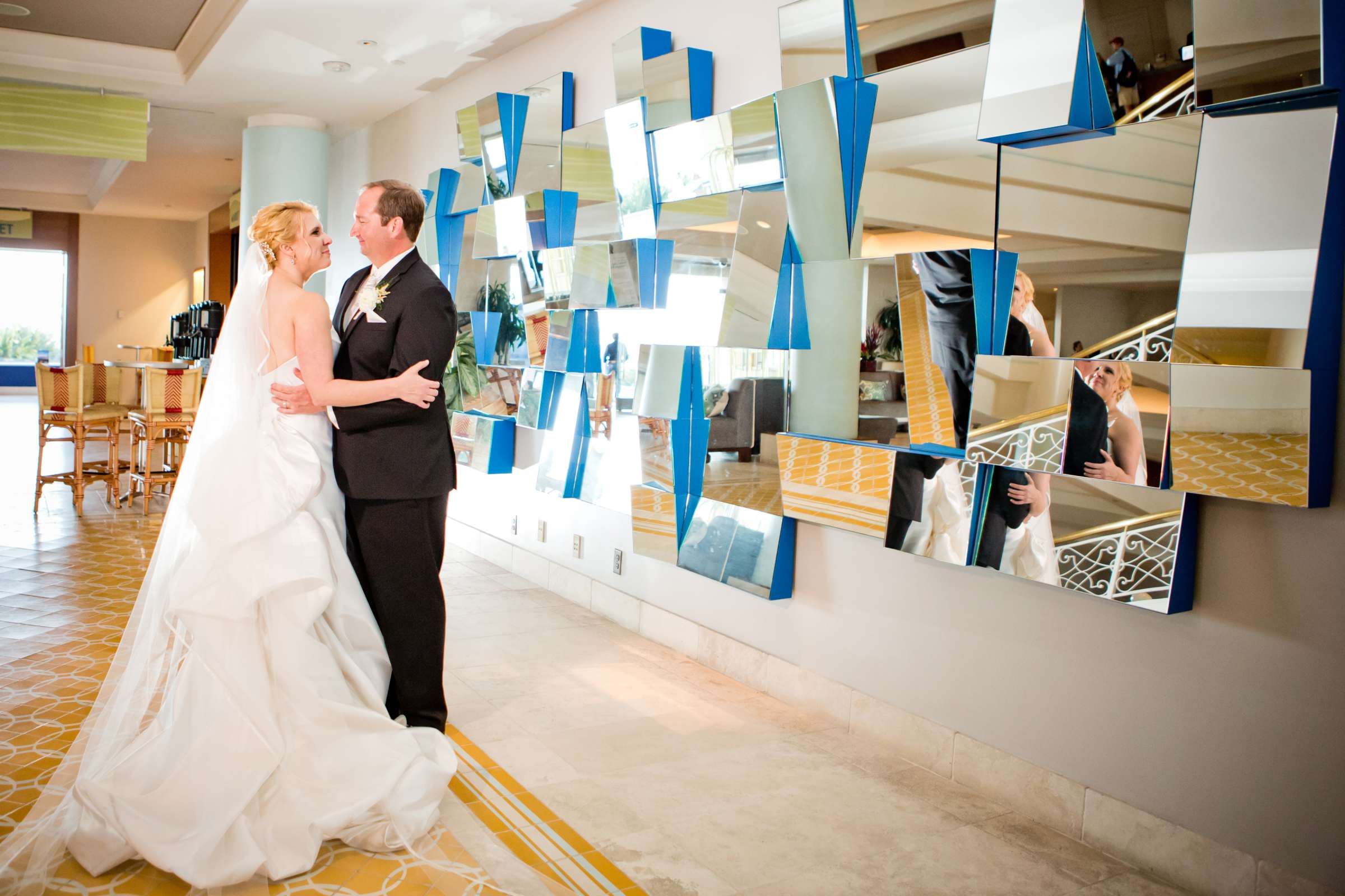 Loews Coronado Bay Resort Wedding coordinated by SD Weddings by Gina, Jennifer and Dave Wedding Photo #51 by True Photography