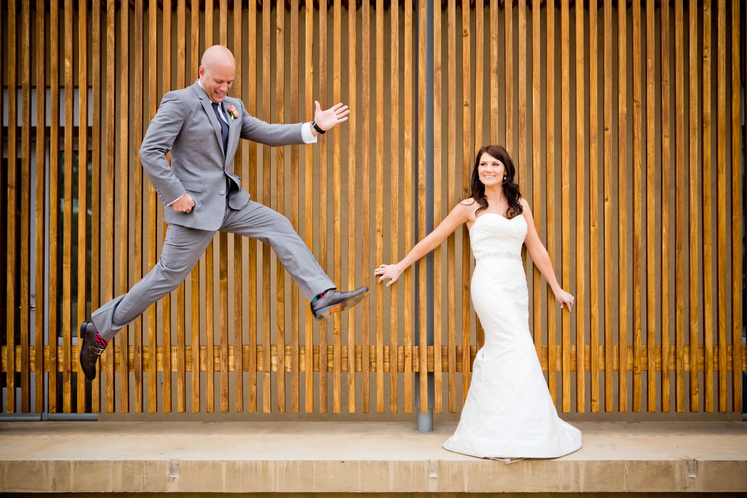 Scripps Seaside Forum Wedding coordinated by First Comes Love Weddings & Events, Lisa and Brett Wedding Photo #3 by True Photography