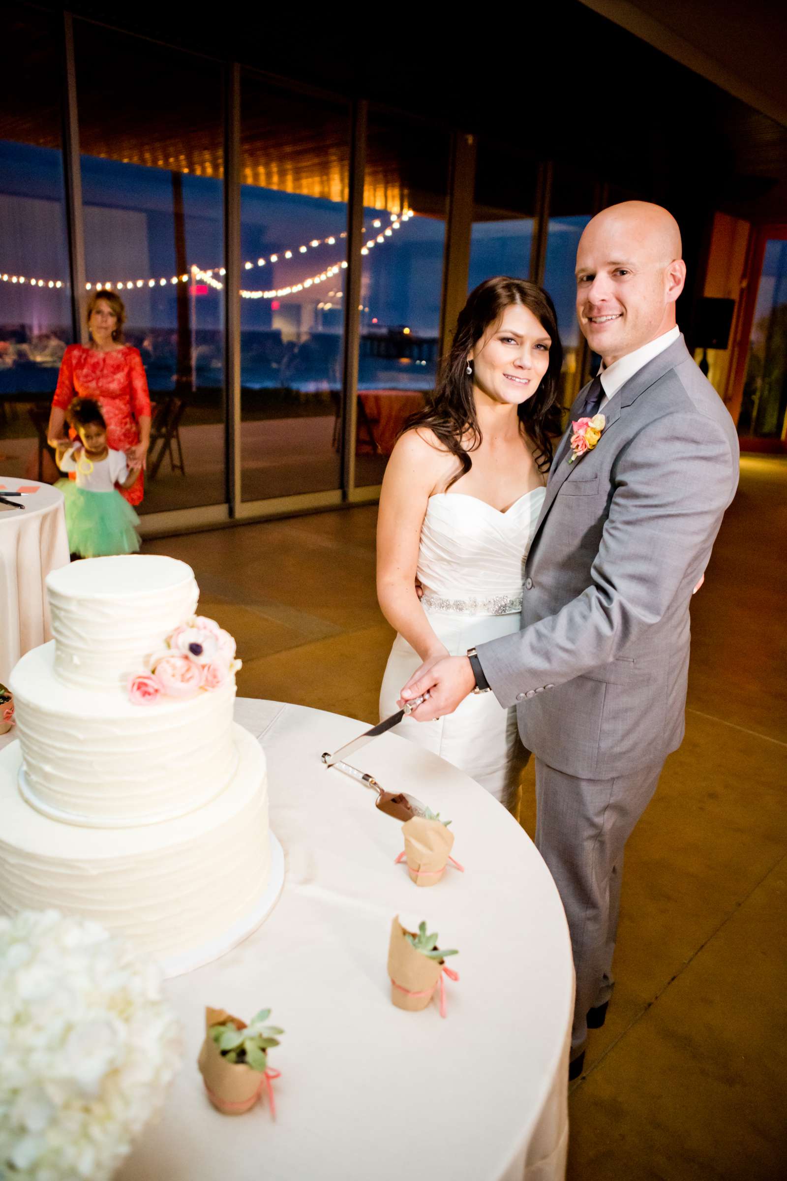 Scripps Seaside Forum Wedding coordinated by First Comes Love Weddings & Events, Lisa and Brett Wedding Photo #60 by True Photography