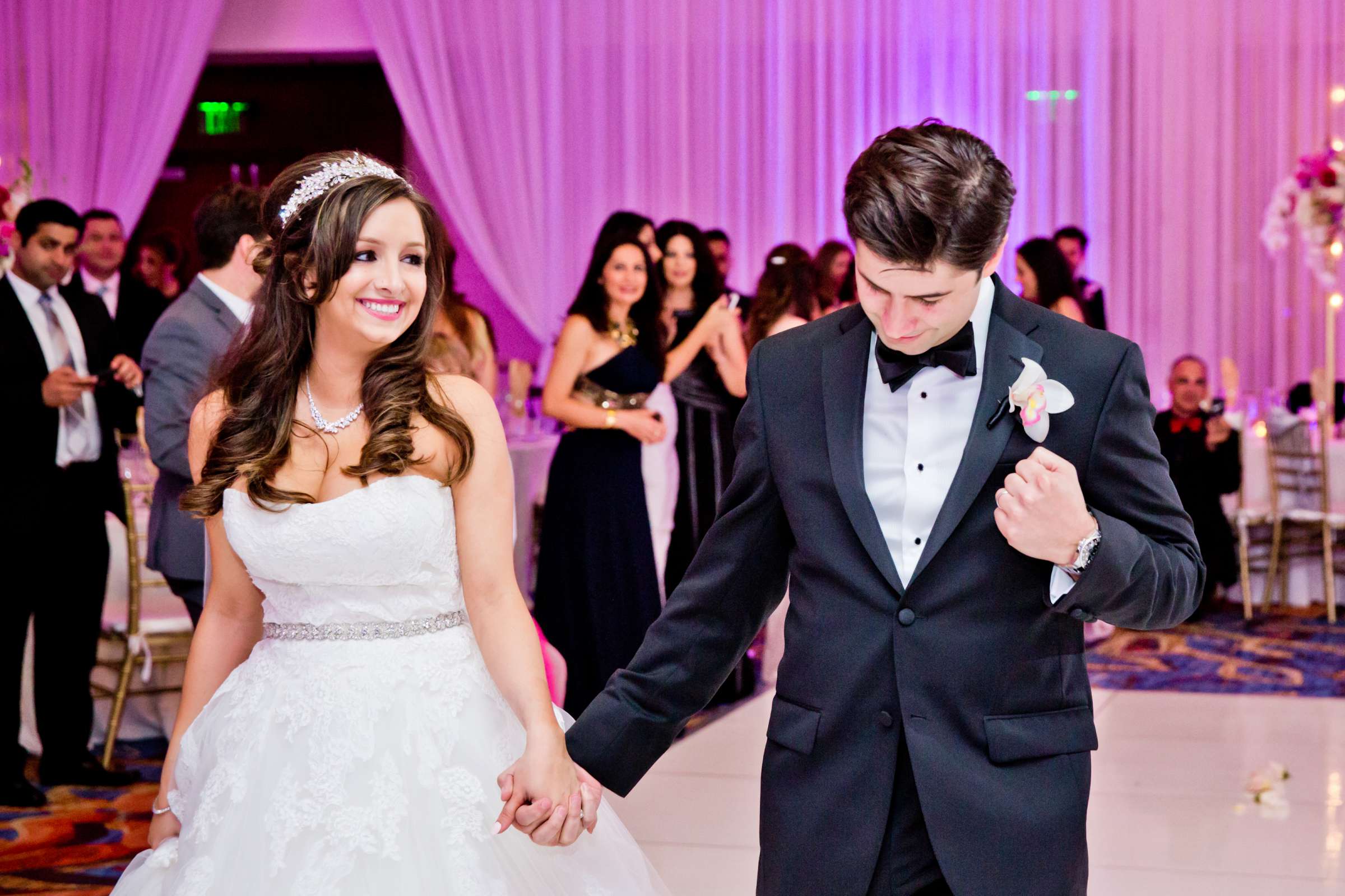 Marriott Marquis San Diego Marina Wedding coordinated by Holly Kalkin Weddings, Sahar and Arash Wedding Photo #152350 by True Photography