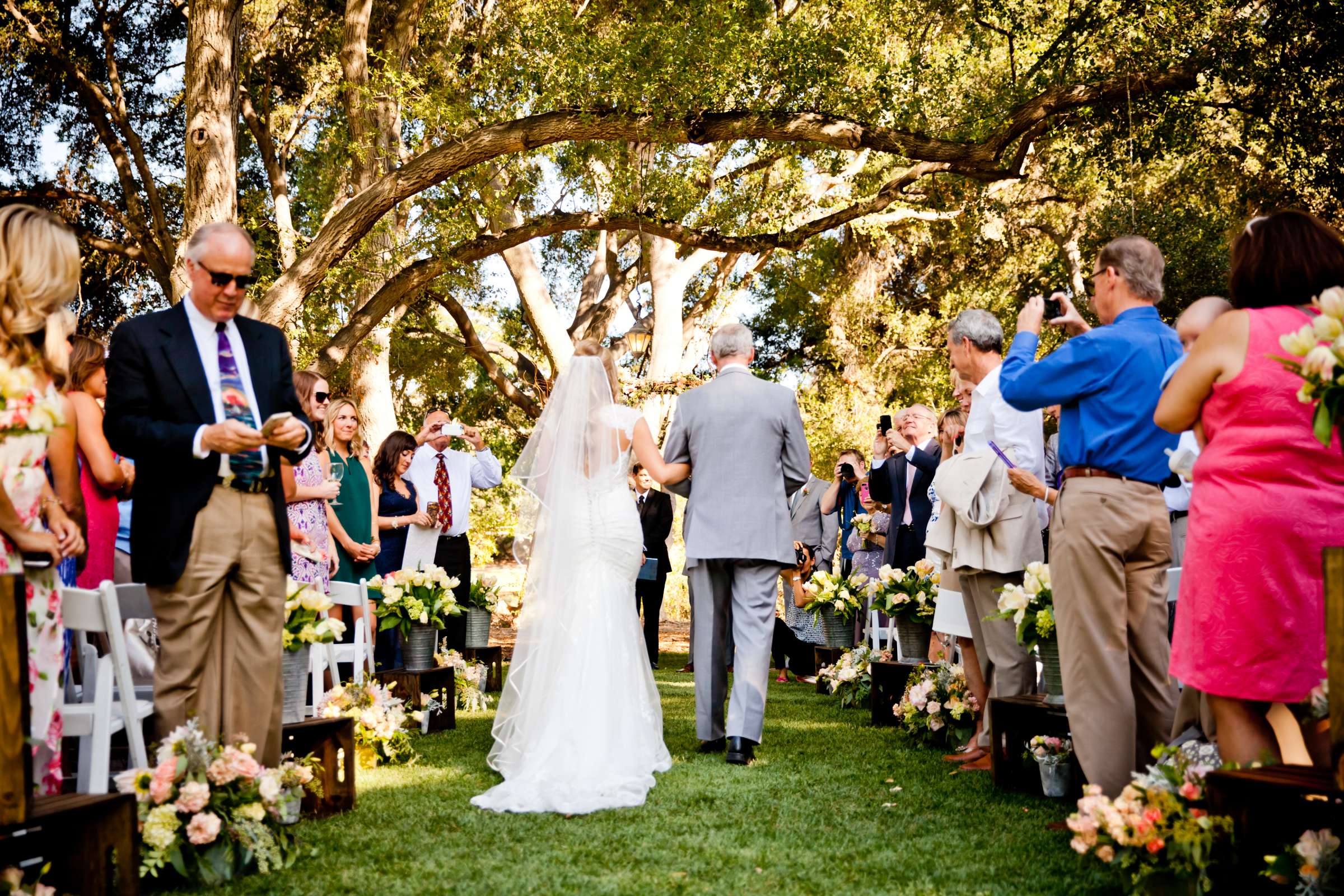 Ceremony at Temecula Creek Inn Wedding coordinated by Emily Smiley, Katie and John Wedding Photo #46 by True Photography