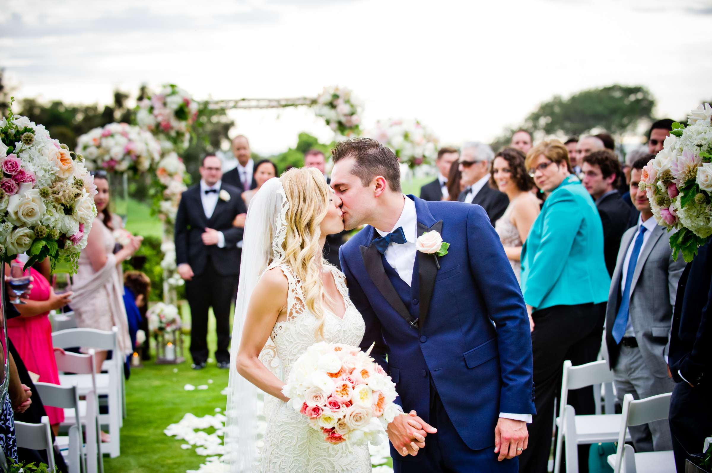 Lodge at Torrey Pines Wedding coordinated by Crown Weddings, Jennifer and Ryan Wedding Photo #162316 by True Photography