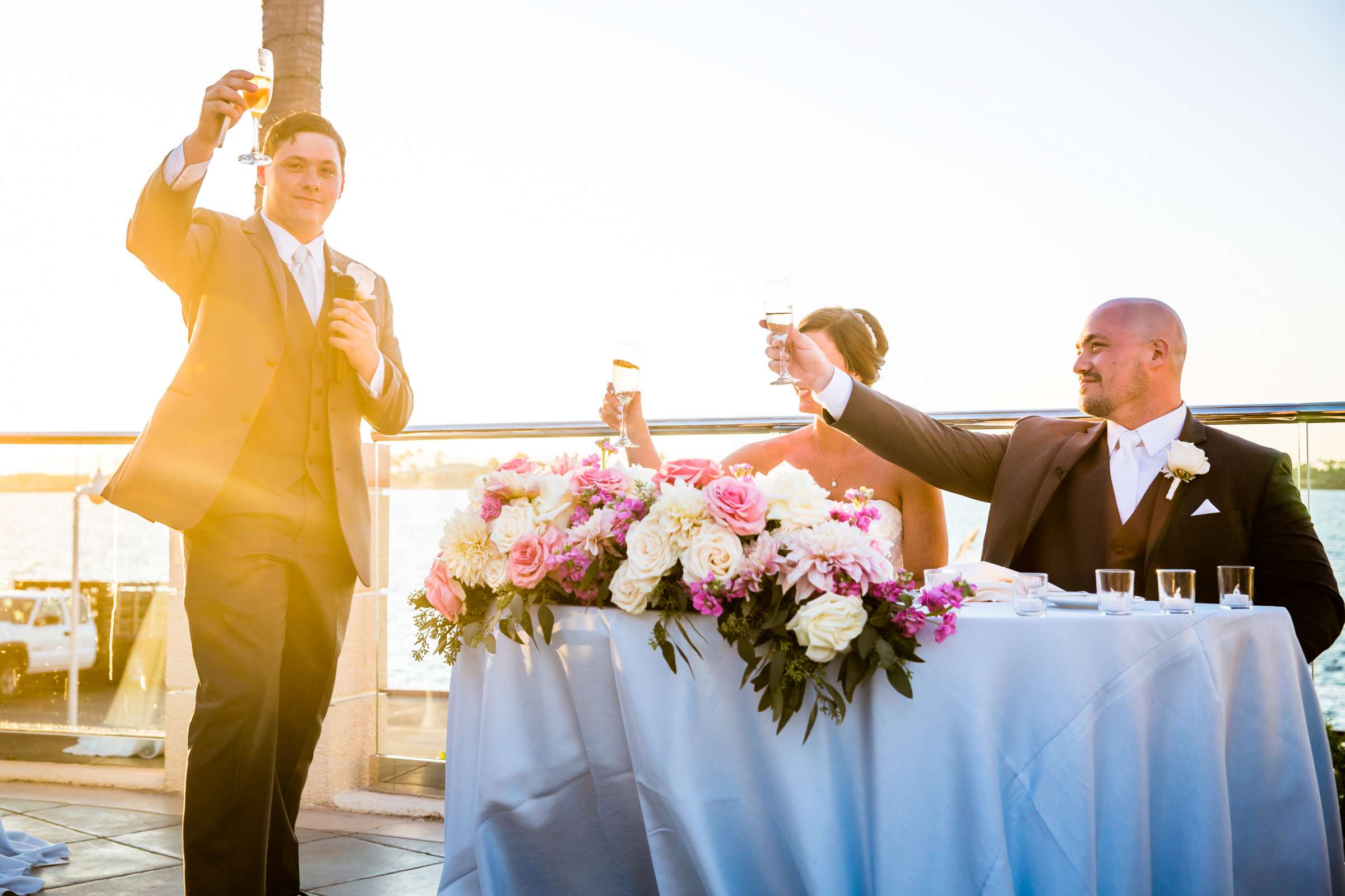 Loews Coronado Bay Resort Wedding coordinated by Weddings By Victoria, Jessica and Daniel Wedding Photo #57 by True Photography