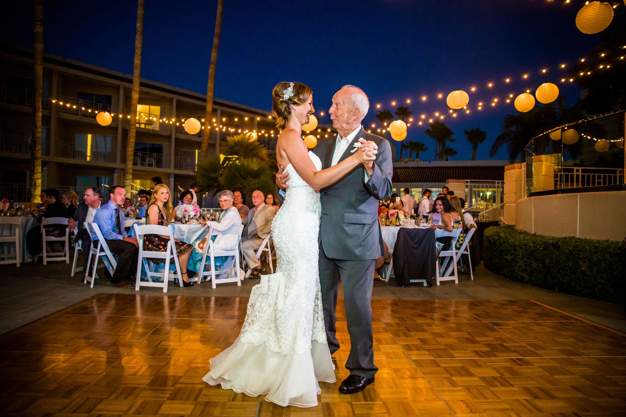 Loews Coronado Bay Resort Wedding coordinated by Weddings By Victoria, Jessica and Daniel Wedding Photo #59 by True Photography