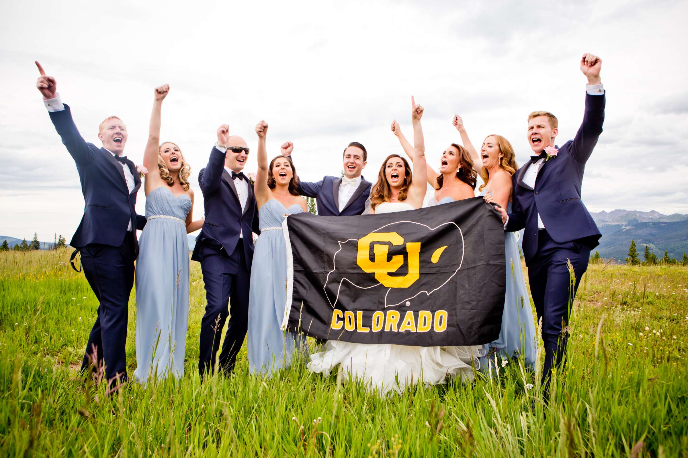 The Vail Wedding Deck Wedding, Morgan and Gregory Wedding Photo #8 by True Photography