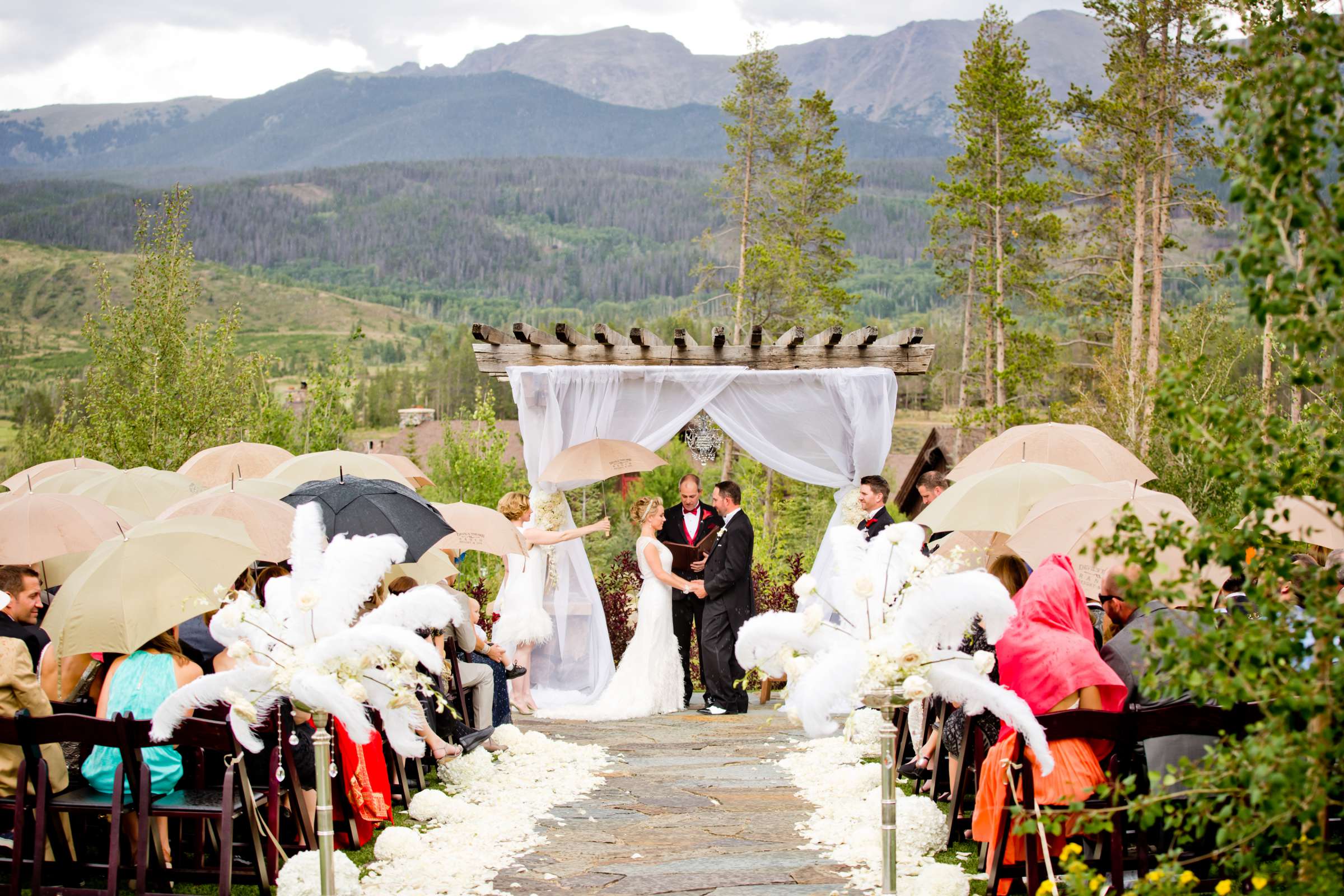 Devils Thumb Ranch Wedding coordinated by Cloud 9 Weddings & Events, Sheila and Mark Wedding Photo #47 by True Photography