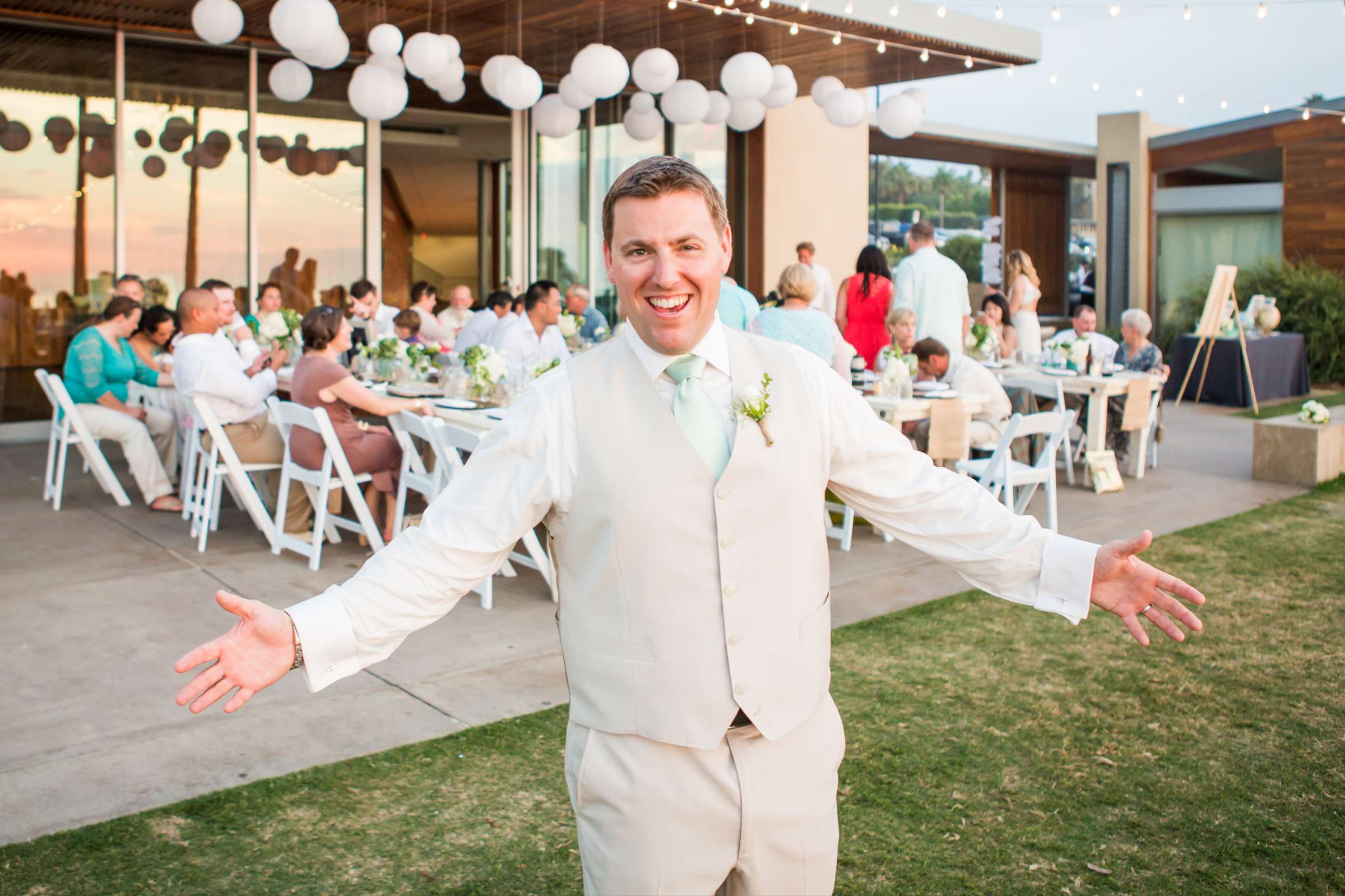 Scripps Seaside Forum Wedding coordinated by San Diego Events Company, Vivienne and Andrew Wedding Photo #49 by True Photography