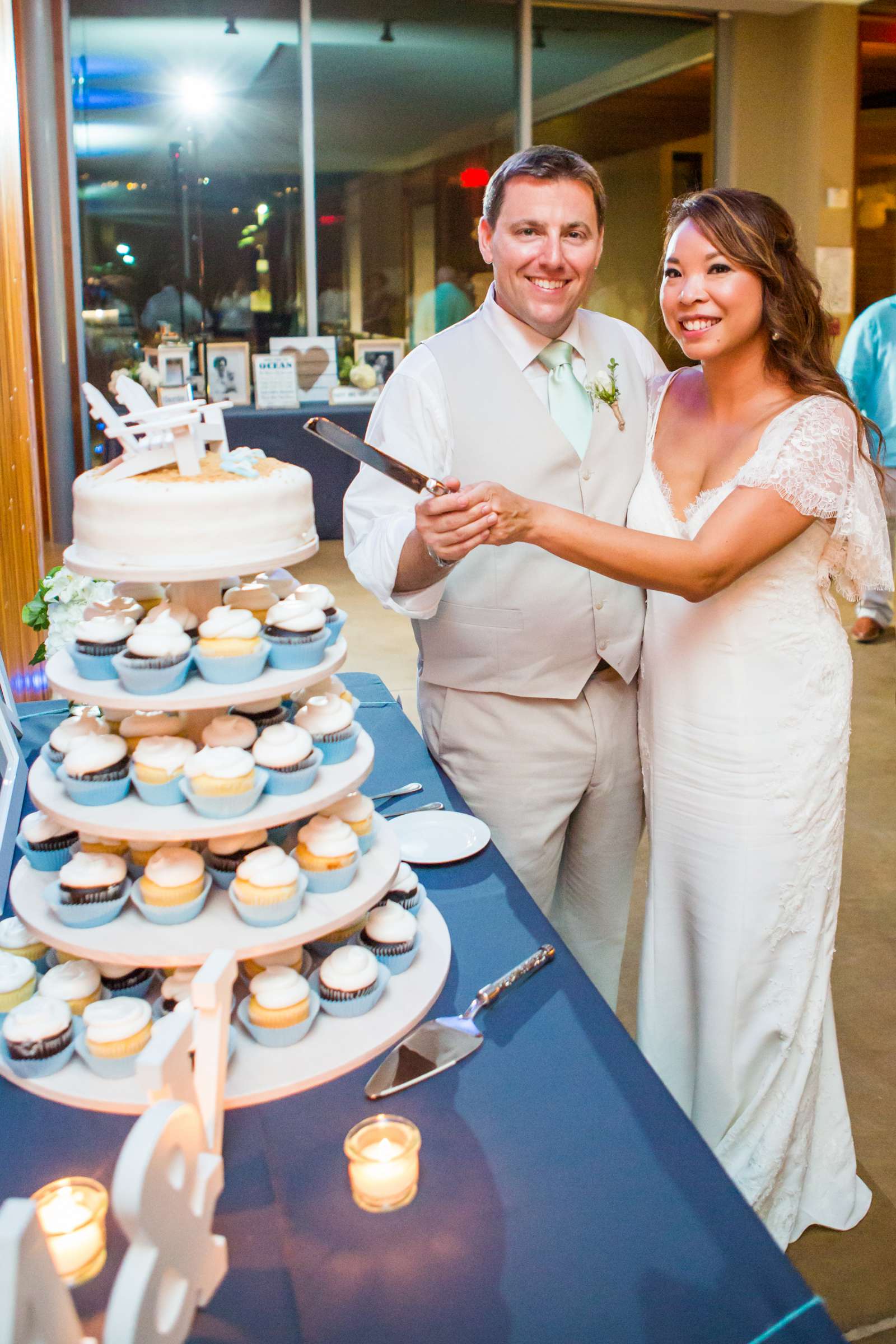 Scripps Seaside Forum Wedding coordinated by San Diego Events Company, Vivienne and Andrew Wedding Photo #61 by True Photography