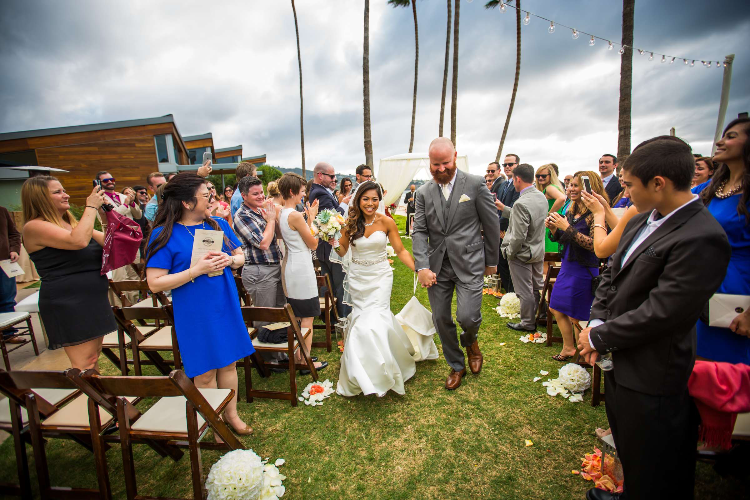 Scripps Seaside Forum Wedding coordinated by Carmin Designs, Christine and Mark Wedding Photo #179928 by True Photography