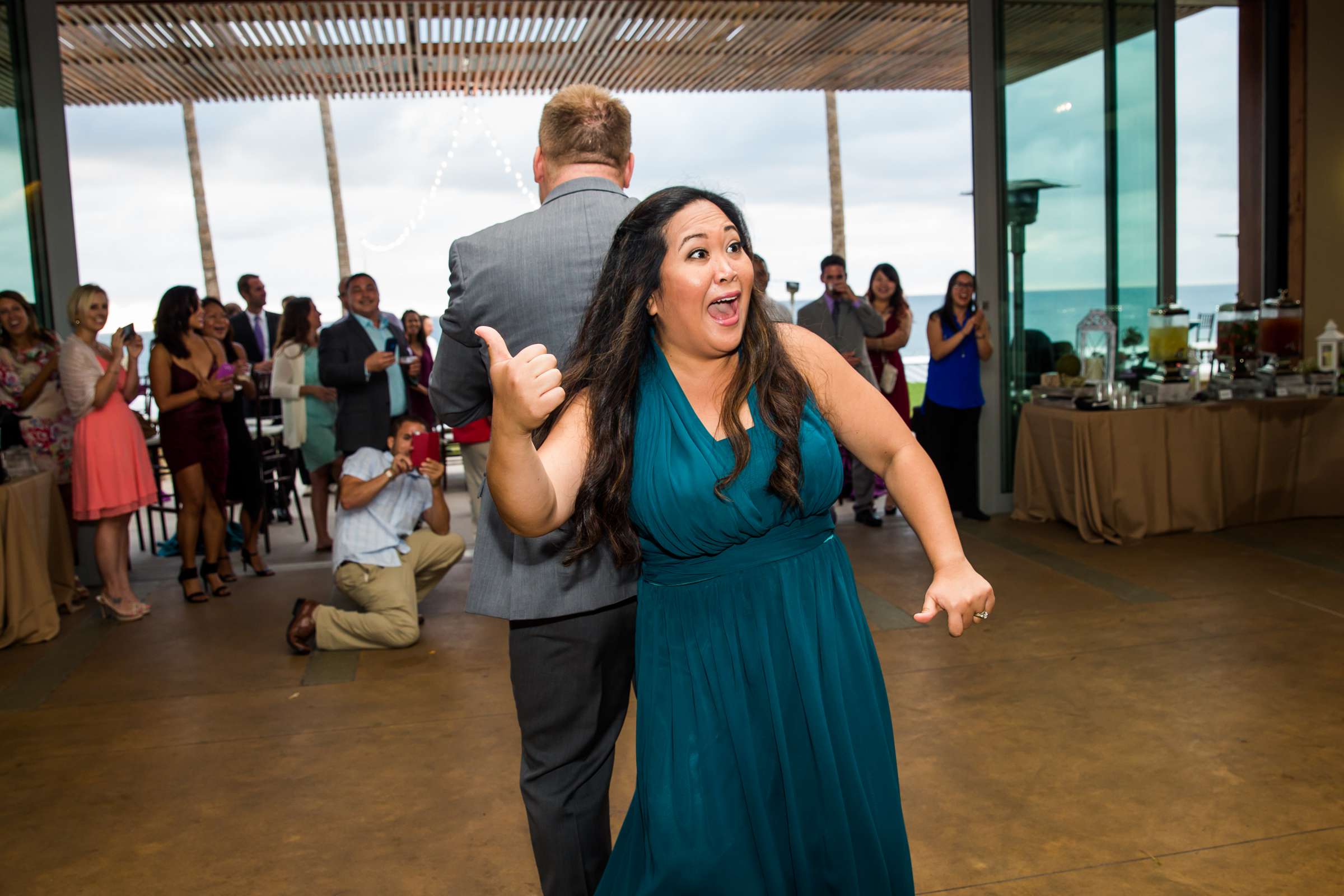 Scripps Seaside Forum Wedding coordinated by Carmin Designs, Christine and Mark Wedding Photo #179931 by True Photography