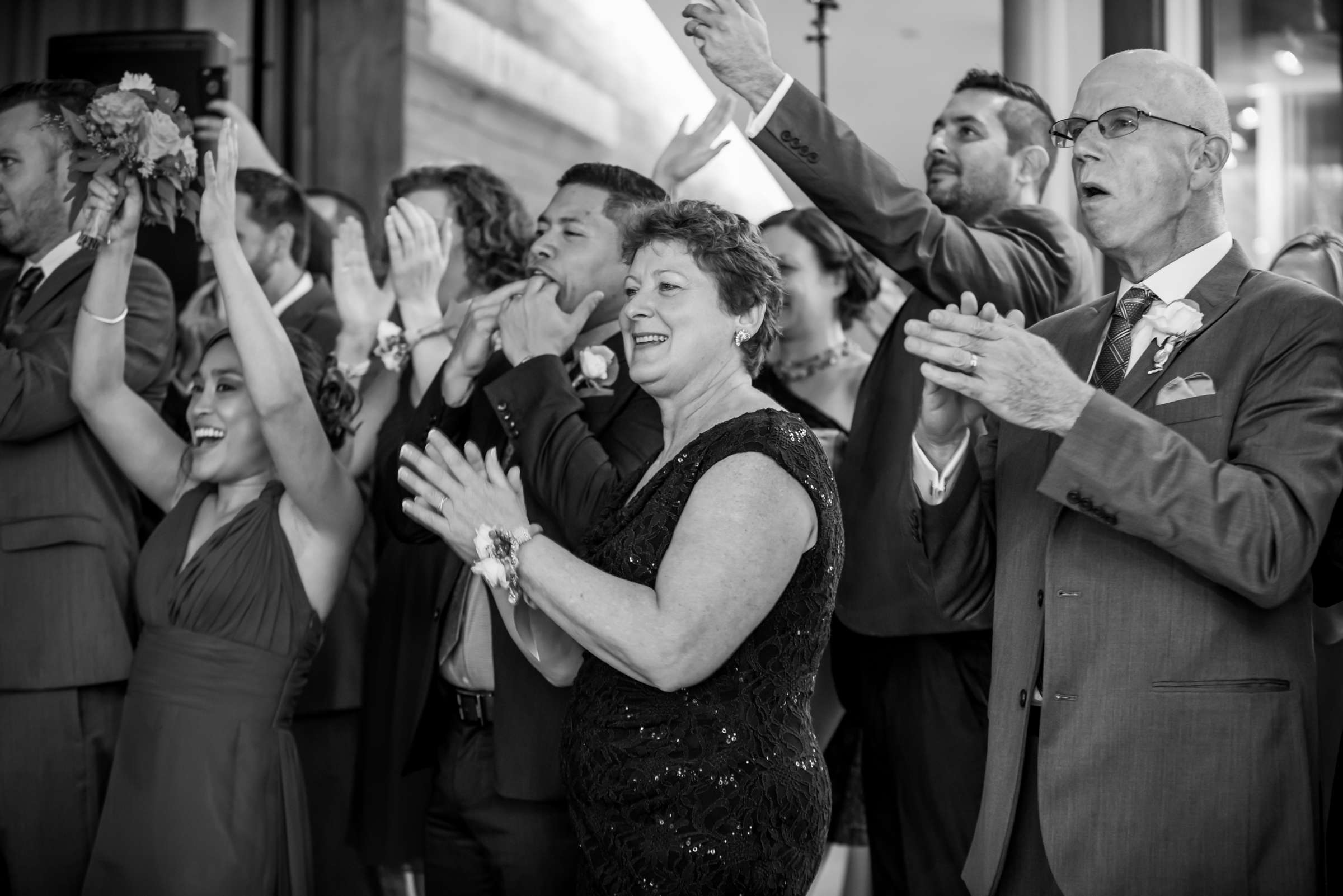 Scripps Seaside Forum Wedding coordinated by Carmin Designs, Christine and Mark Wedding Photo #179936 by True Photography