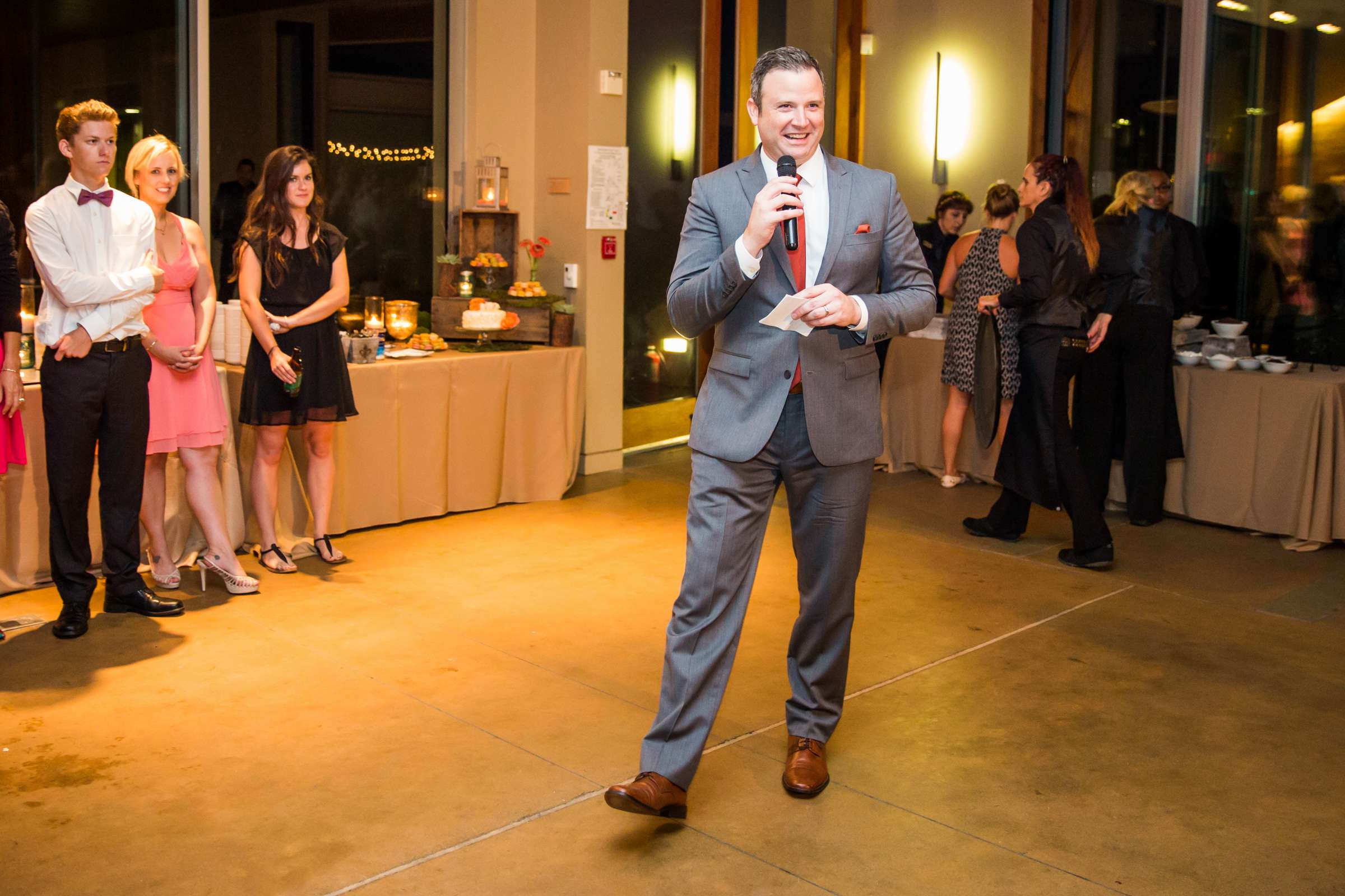 Scripps Seaside Forum Wedding coordinated by Carmin Designs, Christine and Mark Wedding Photo #179941 by True Photography