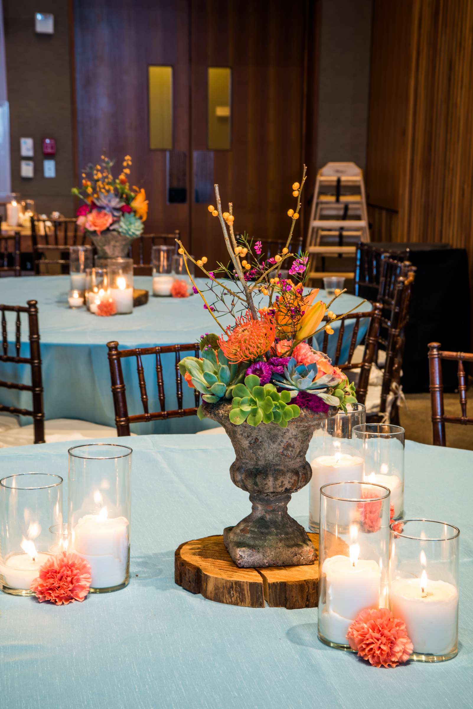 Scripps Seaside Forum Wedding coordinated by Carmin Designs, Christine and Mark Wedding Photo #179953 by True Photography