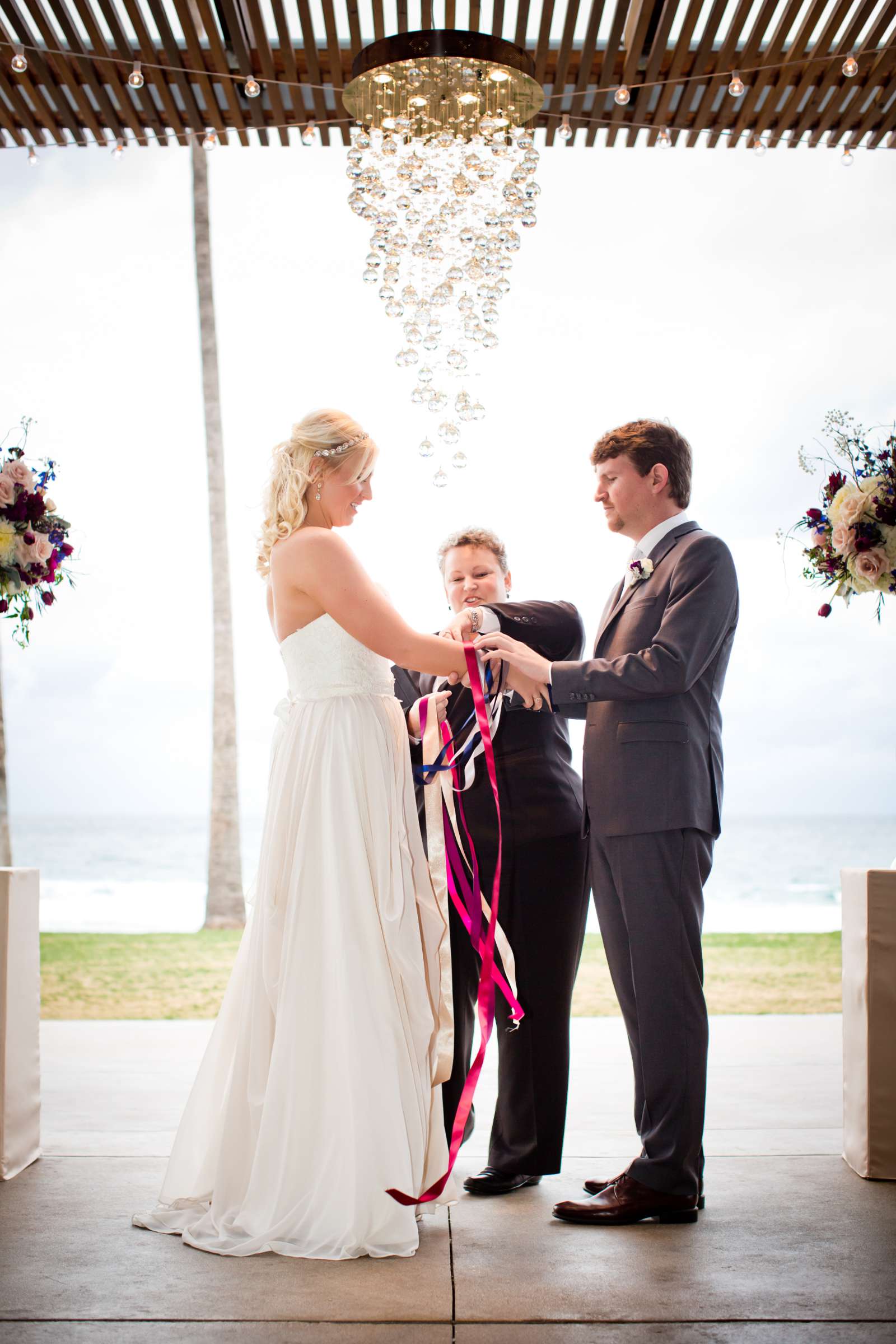 Scripps Seaside Forum Wedding coordinated by First Comes Love Weddings & Events, Jessica and Daniel Wedding Photo #185333 by True Photography