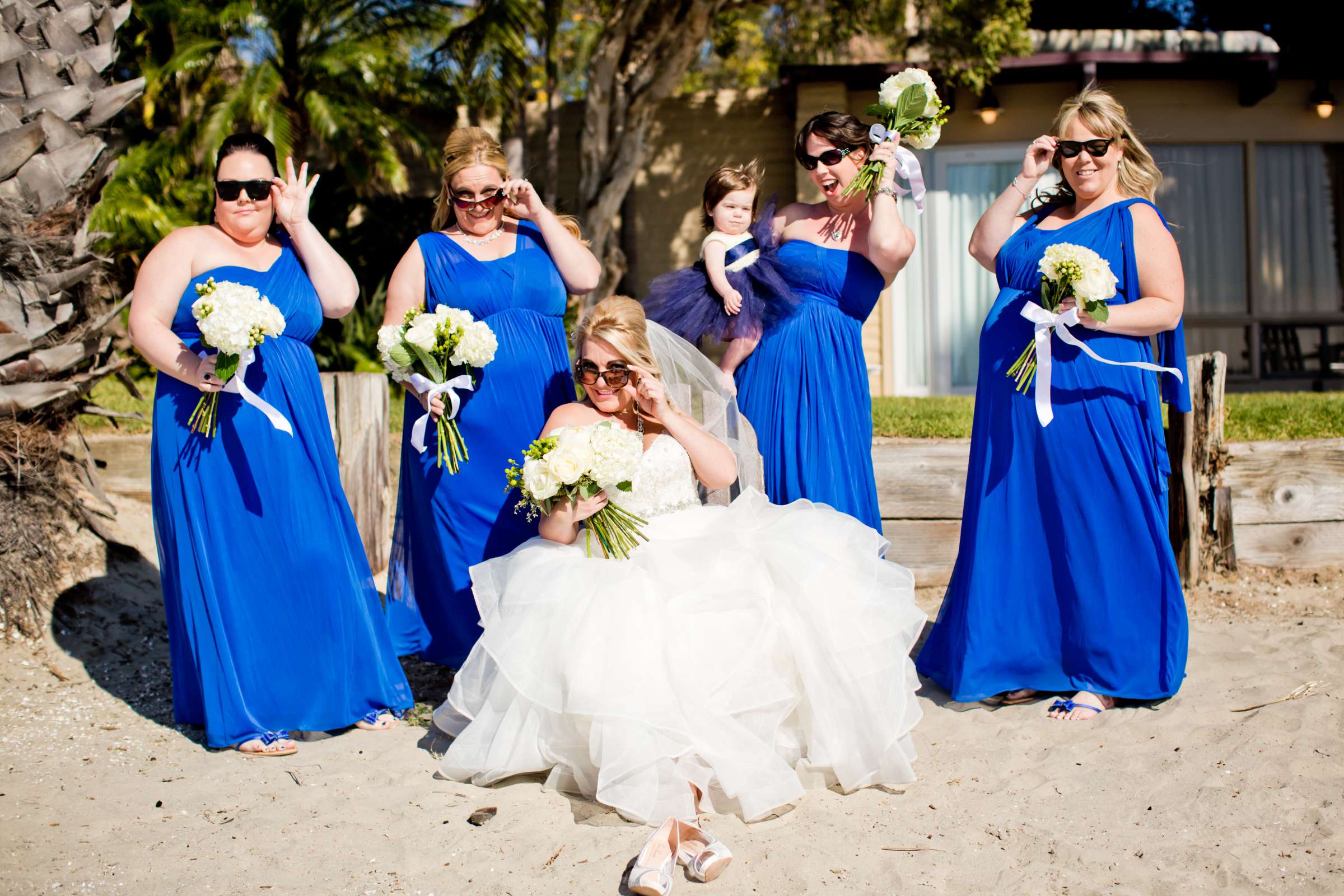 Paradise Point Wedding coordinated by Love Marks the Spot, Brittany and Adam Wedding Photo #9 by True Photography