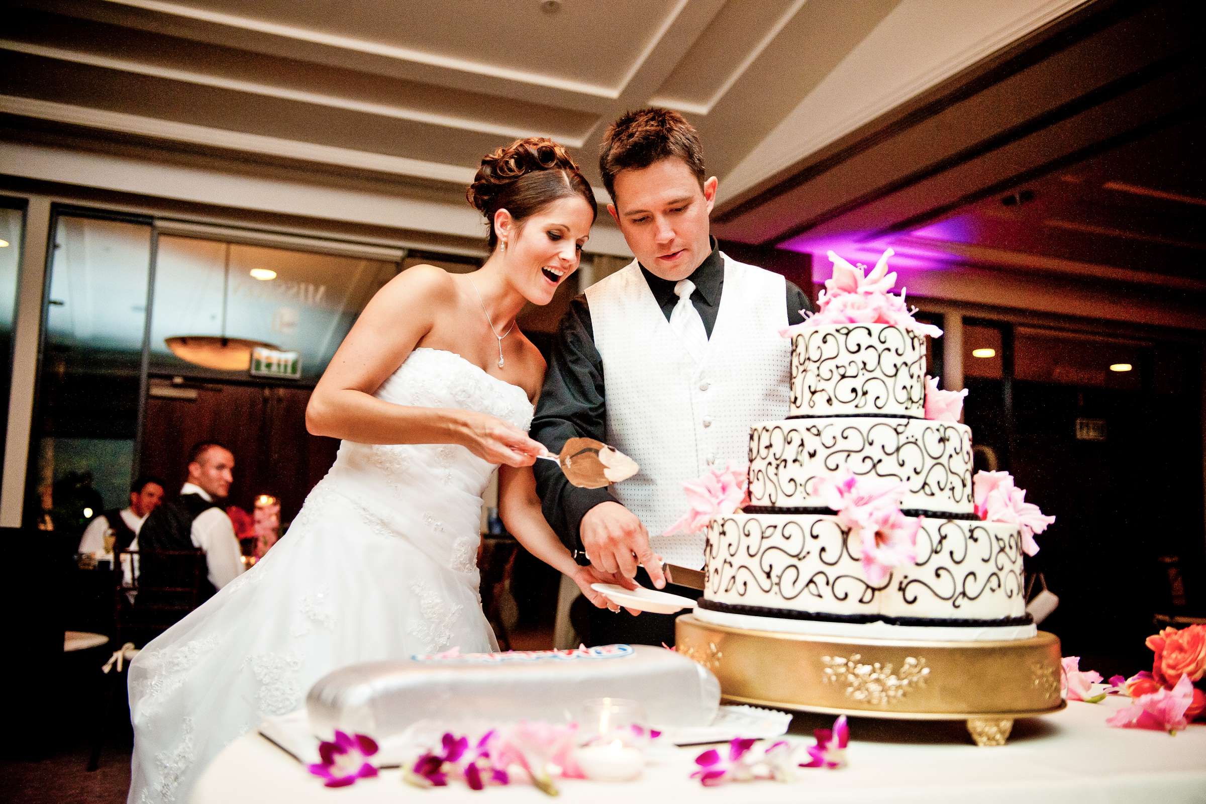 Hyatt Regency Mission Bay Wedding coordinated by Serenity Weddings, Alison and Dave Wedding Photo #190498 by True Photography