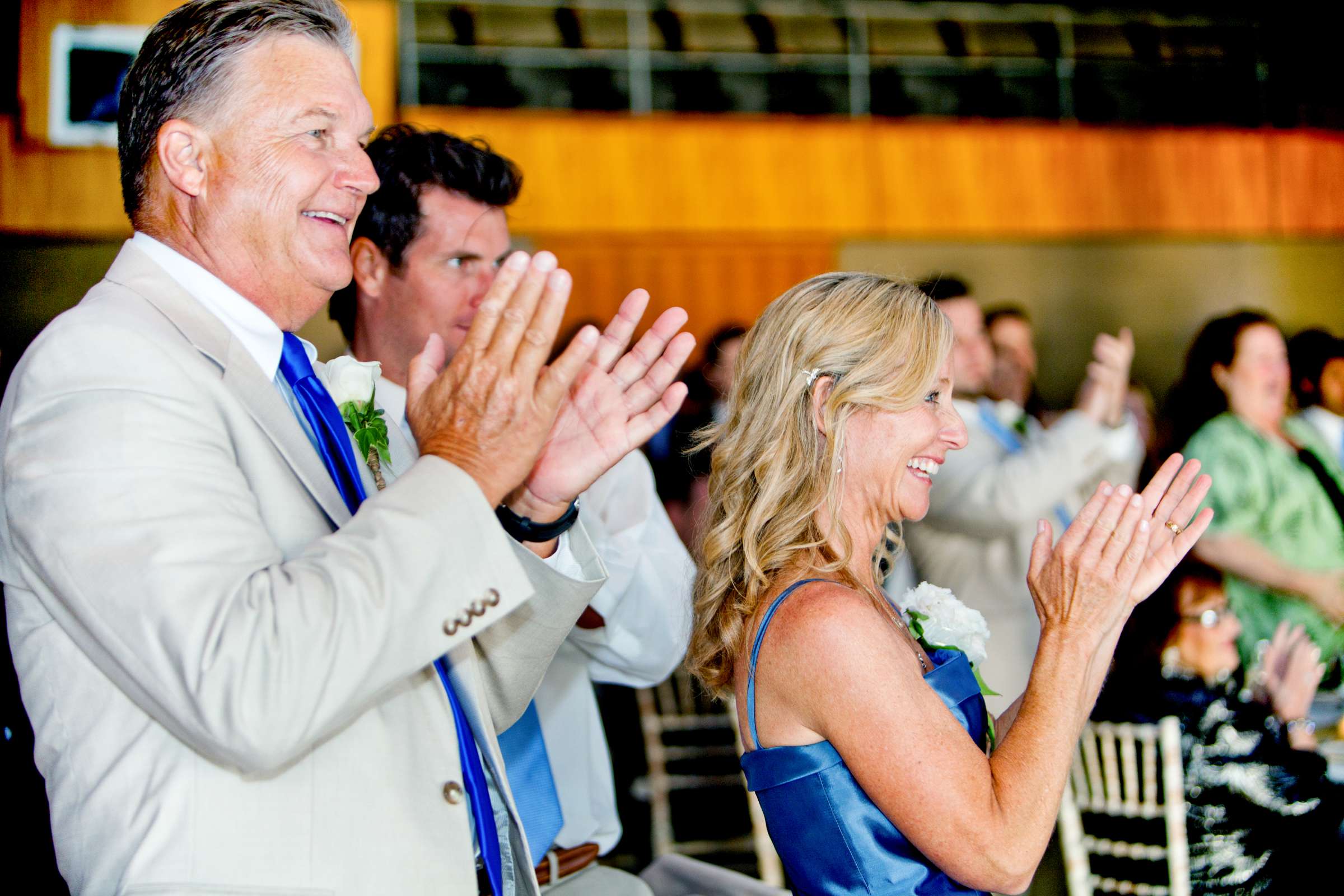 Scripps Seaside Forum Wedding coordinated by Crown Weddings, Briana and Wesley Wedding Photo #193975 by True Photography